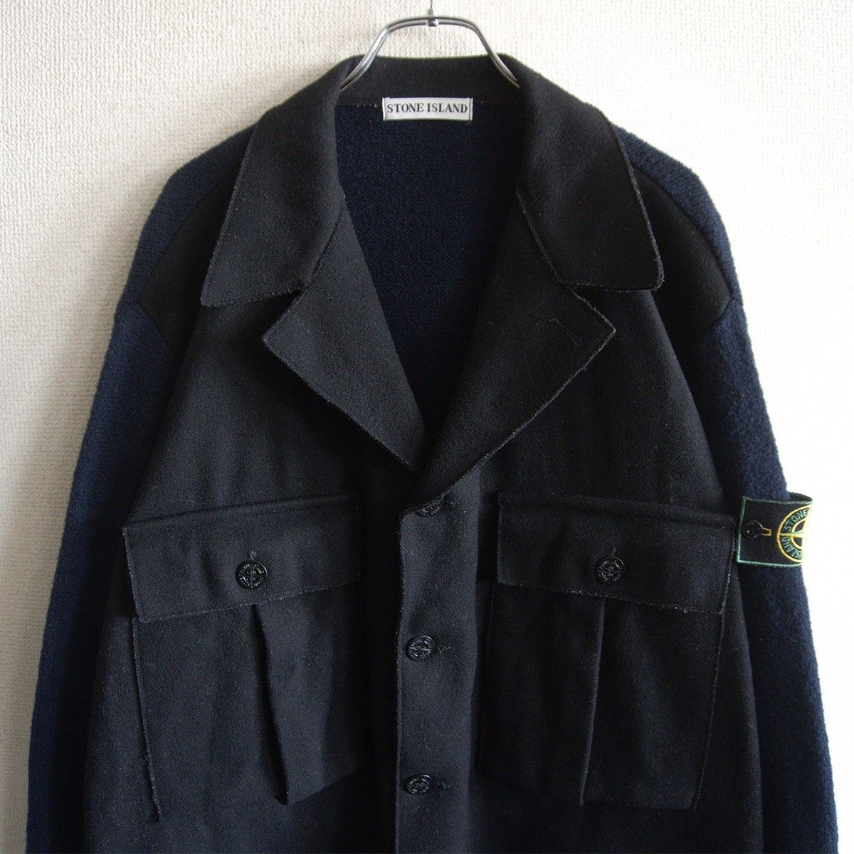 Stone Island STONE ISLAND 94AW Knit Jacket Size M Size US M / EU 48-50 / 2 - 2 Thumbnail