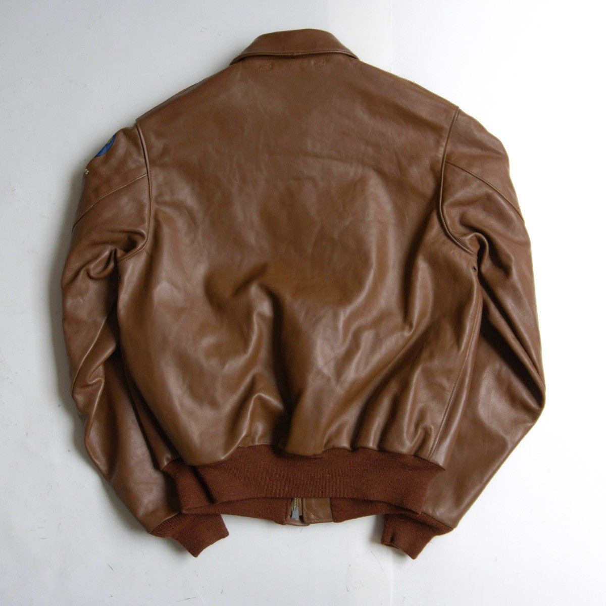The Real McCoy's CABLE RAIN A-2 Flight Jacket Horsehide Leather Size XXS Size US XXS / EU 40 - 2 Thumbnail