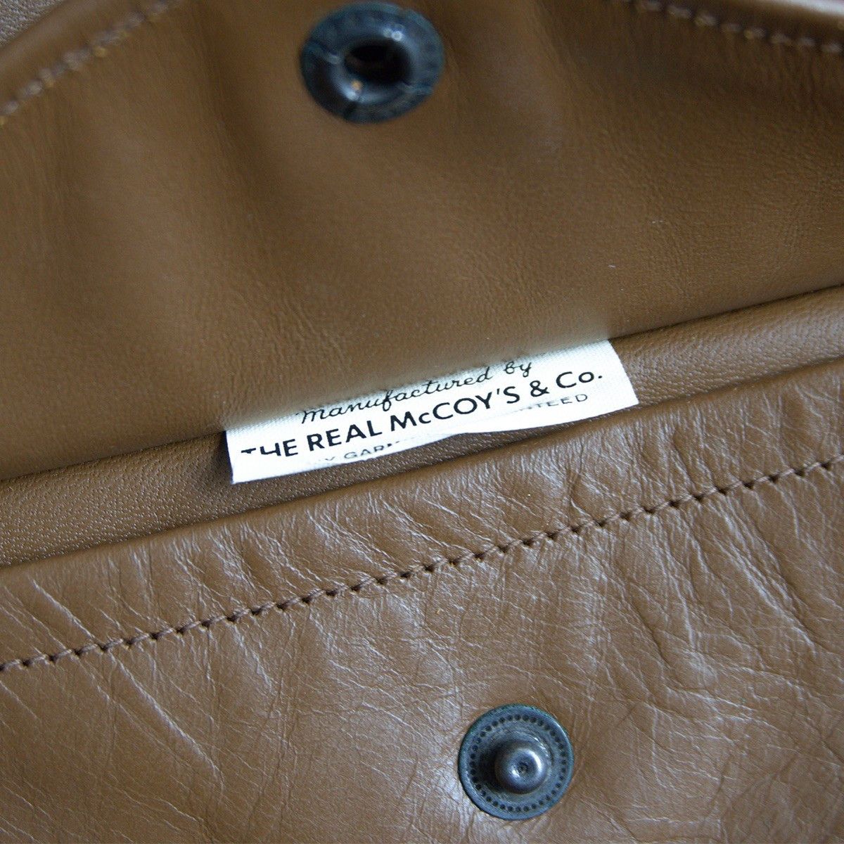 The Real McCoy's CABLE RAIN A-2 Flight Jacket Horsehide Leather Size XXS Size US XXS / EU 40 - 7 Thumbnail
