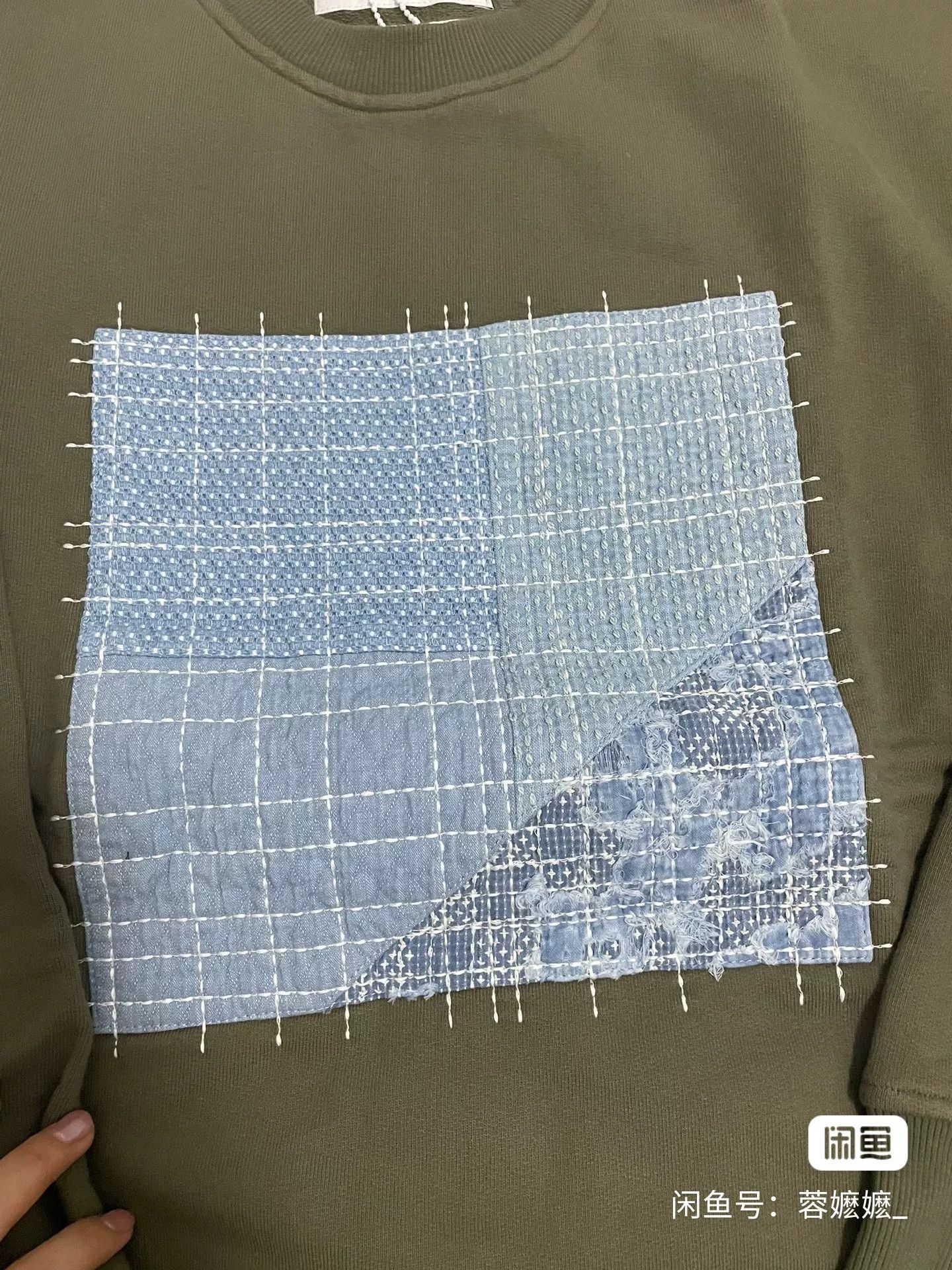 FDMTL FDMTL Patchwork Sweatshirt Men's 23SS Size US XXL / EU 58 / 5 - 3 Thumbnail