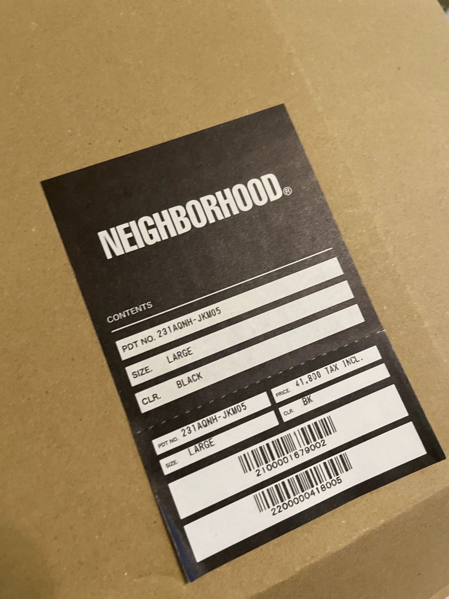 Neighborhood NEIGHBORHOOD SRL Cooling Jacket 23SS Size US L / EU 52-54 / 3 - 4 Thumbnail
