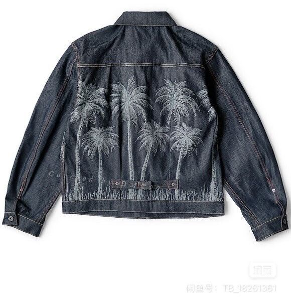 Kapital KAPITAL 22SS Palm Tree Denim Jacket Size US XL / EU 56 / 4 - 2 Thumbnail