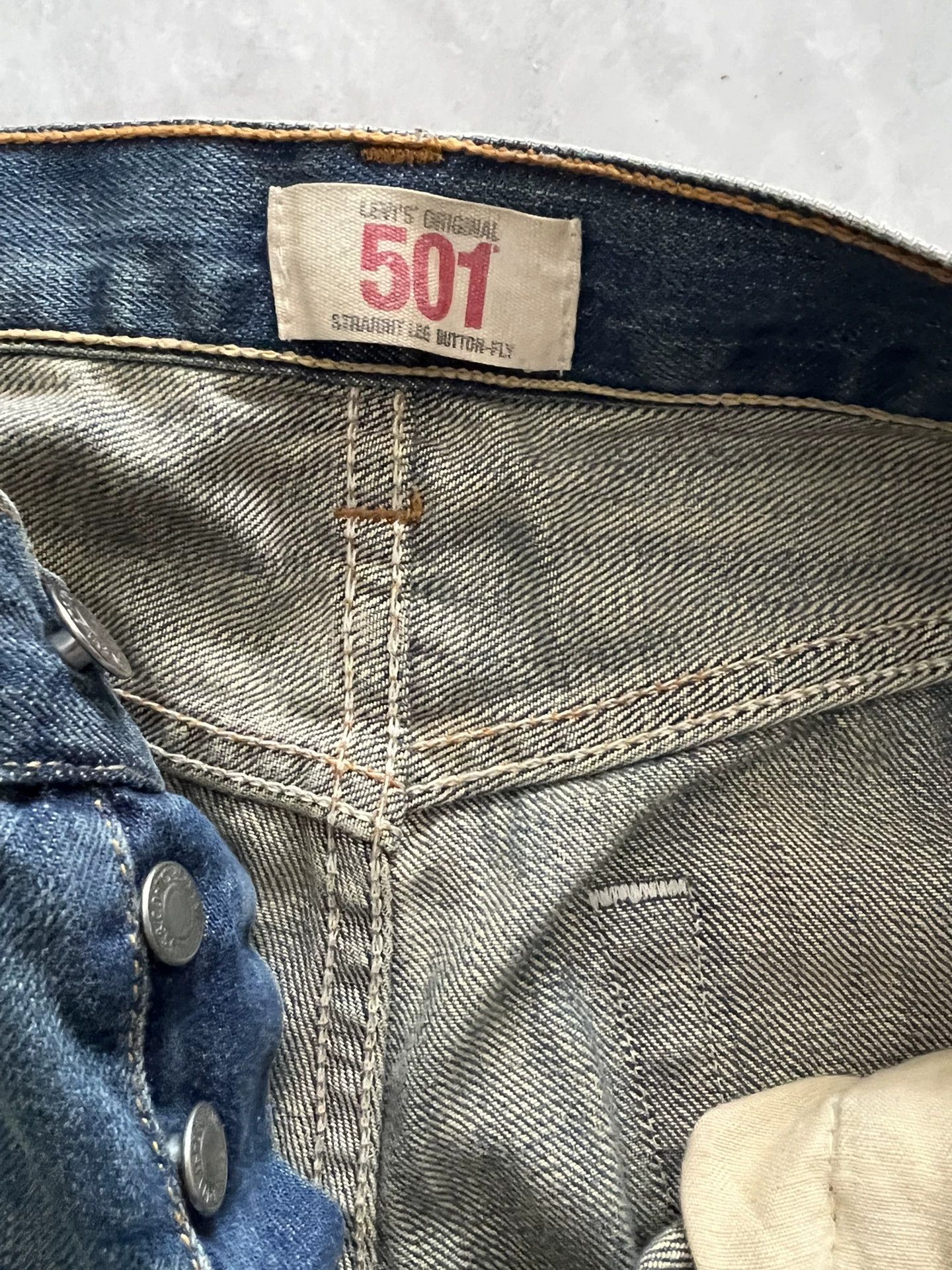 Levi's Levi's 501 Denim Jeans Size US 30 / EU 46 - 3 Thumbnail