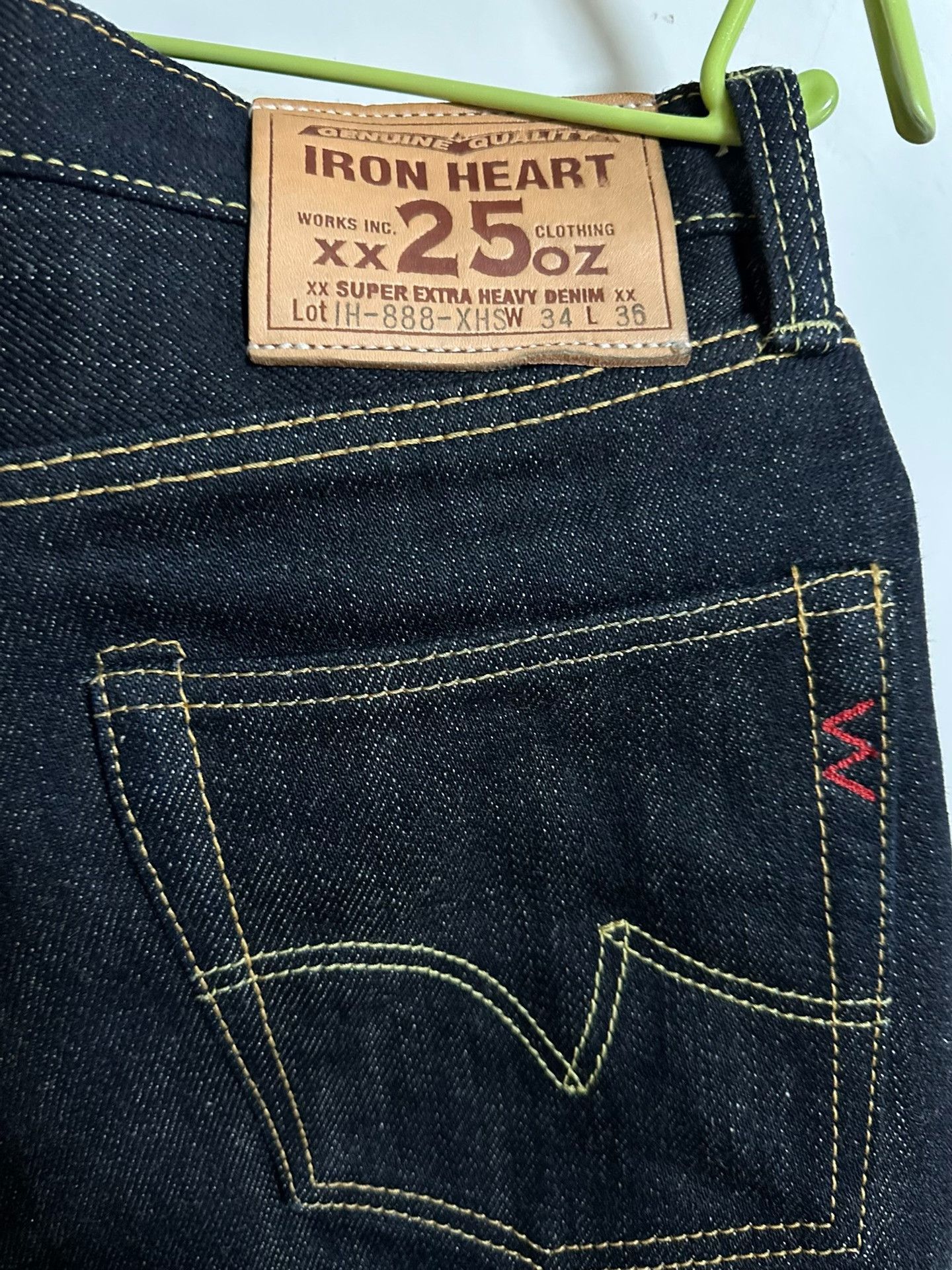 Iron Heart Iron Heart 25oz Jeans W34 Size US 34 / EU 50 - 3 Thumbnail