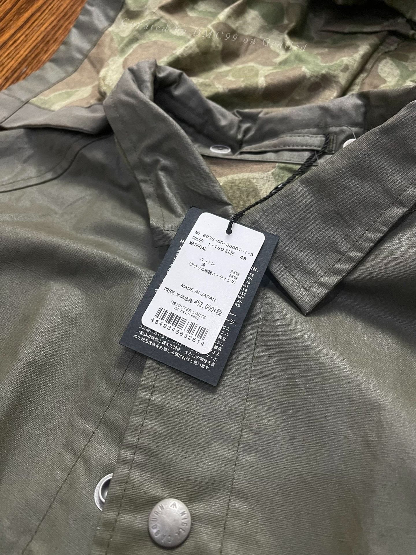 Nigel Cabourn Nigel Cabourn Reversible Waterproof Jacket Size US M / EU 48-50 / 2 - 2 Thumbnail