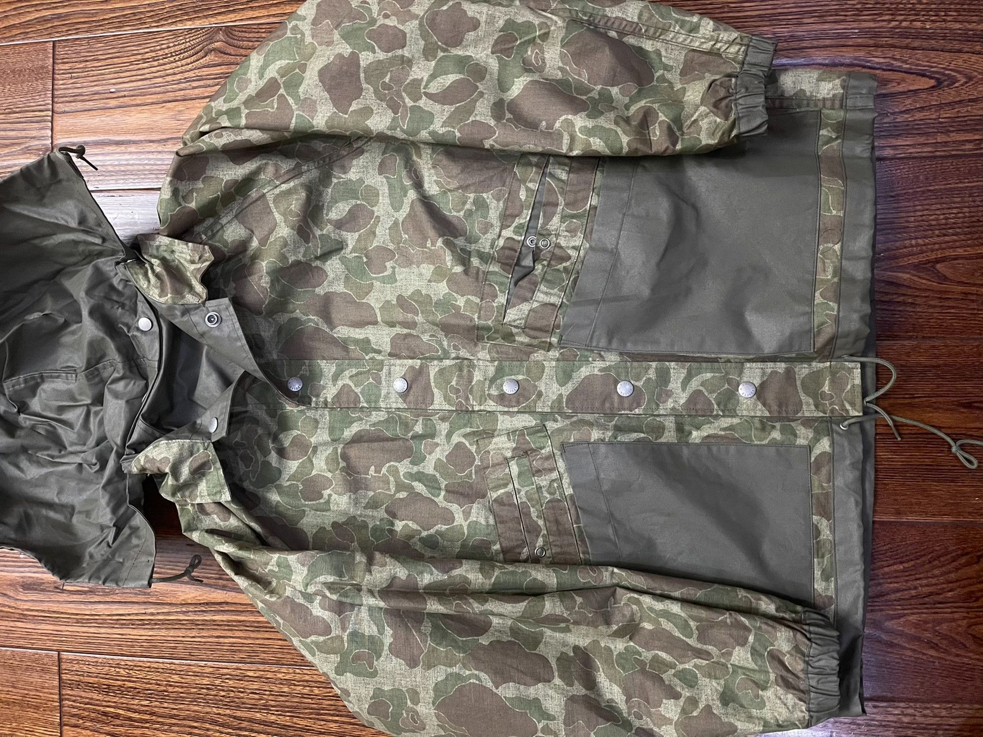 Nigel Cabourn Nigel Cabourn Reversible Waterproof Jacket Size US M / EU 48-50 / 2 - 4 Thumbnail