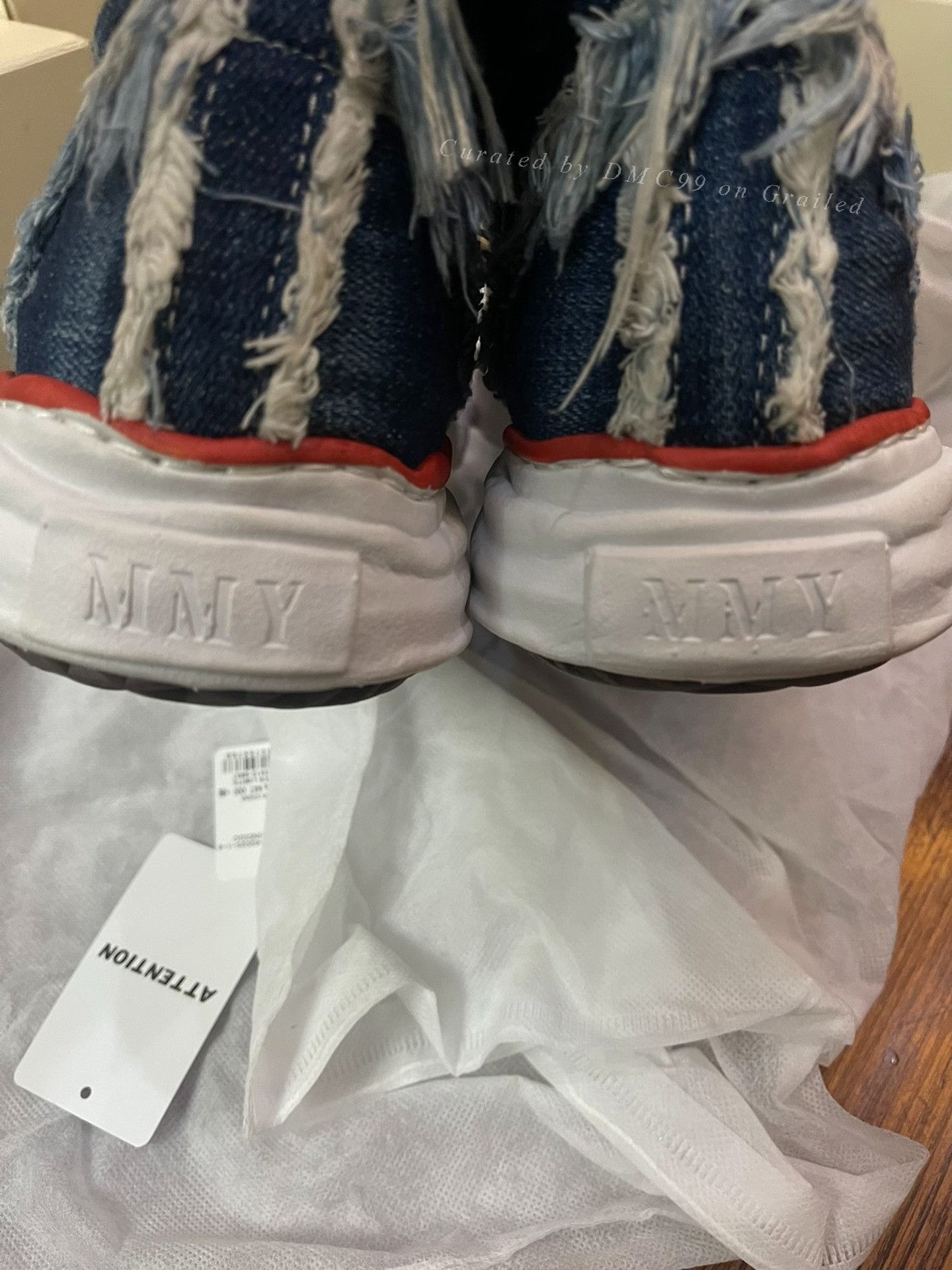 Nigel Cabourn Nigel Cabourn Indigo Dissolved Shoes Size US 9 / EU 42 - 4 Thumbnail