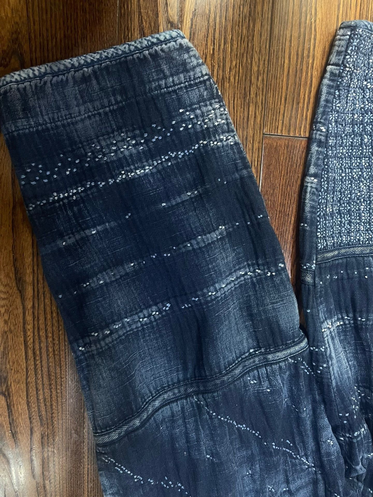 Porter Classic Porter Classic Cherry Blossom Sashiko Pants Size US 26 / EU 42 - 7 Thumbnail