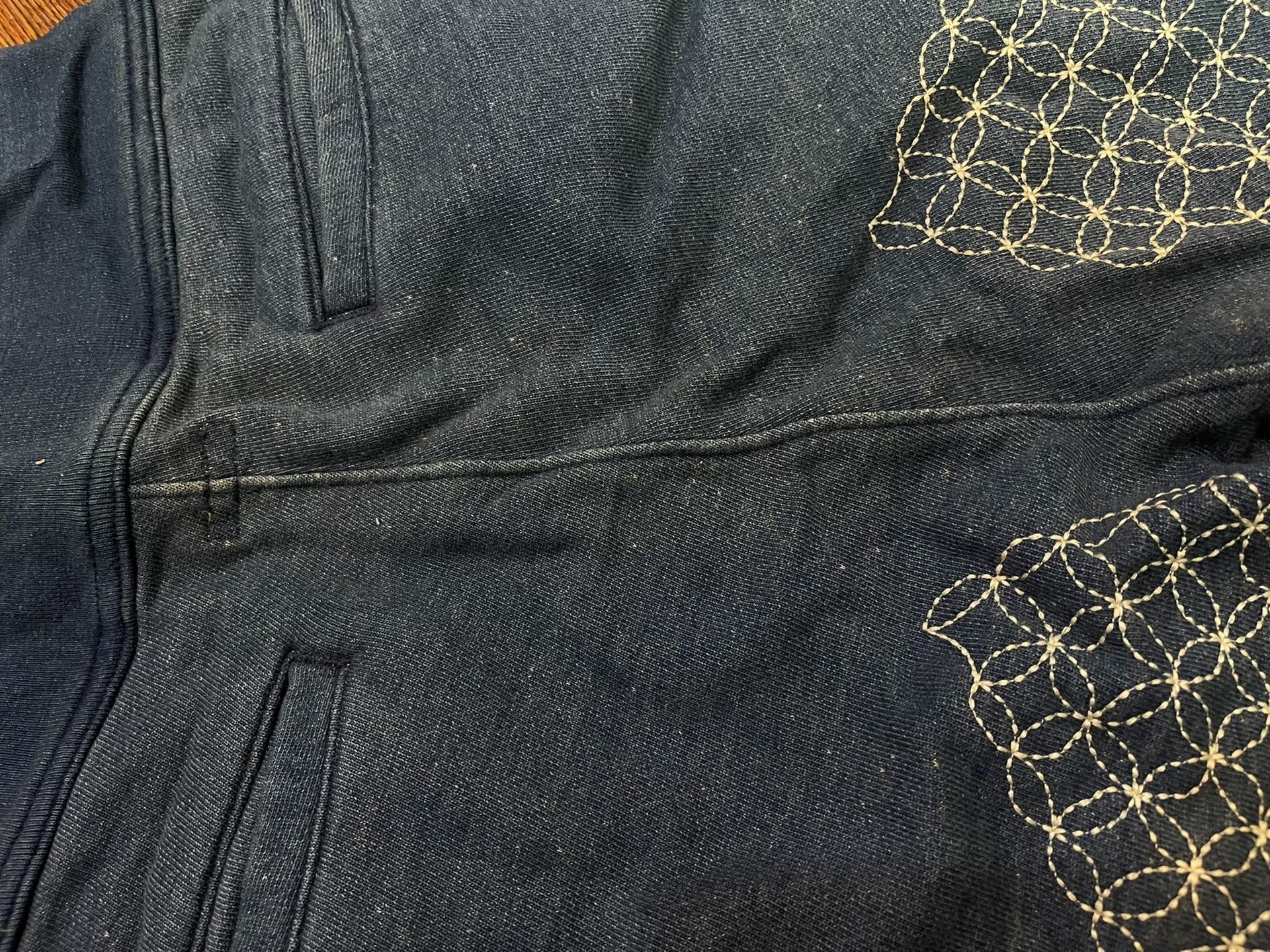 Kapital Kapita Indigo Chrysanthemum Pants Size US 30 / EU 46 - 6 Thumbnail