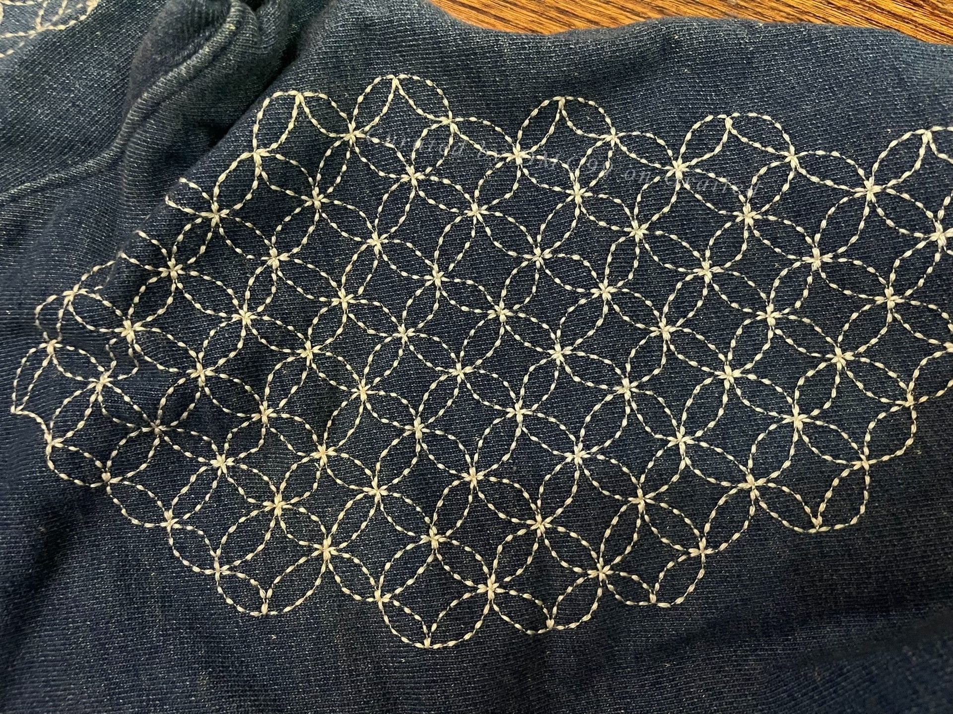 Kapital Kapita Indigo Chrysanthemum Pants Size US 30 / EU 46 - 8 Thumbnail