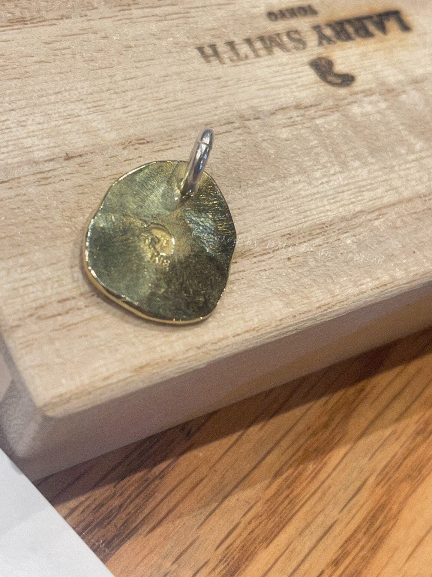 Larry Smith Larry Smith 18k Gold Disc Pendant Size ONE SIZE - 4 Thumbnail