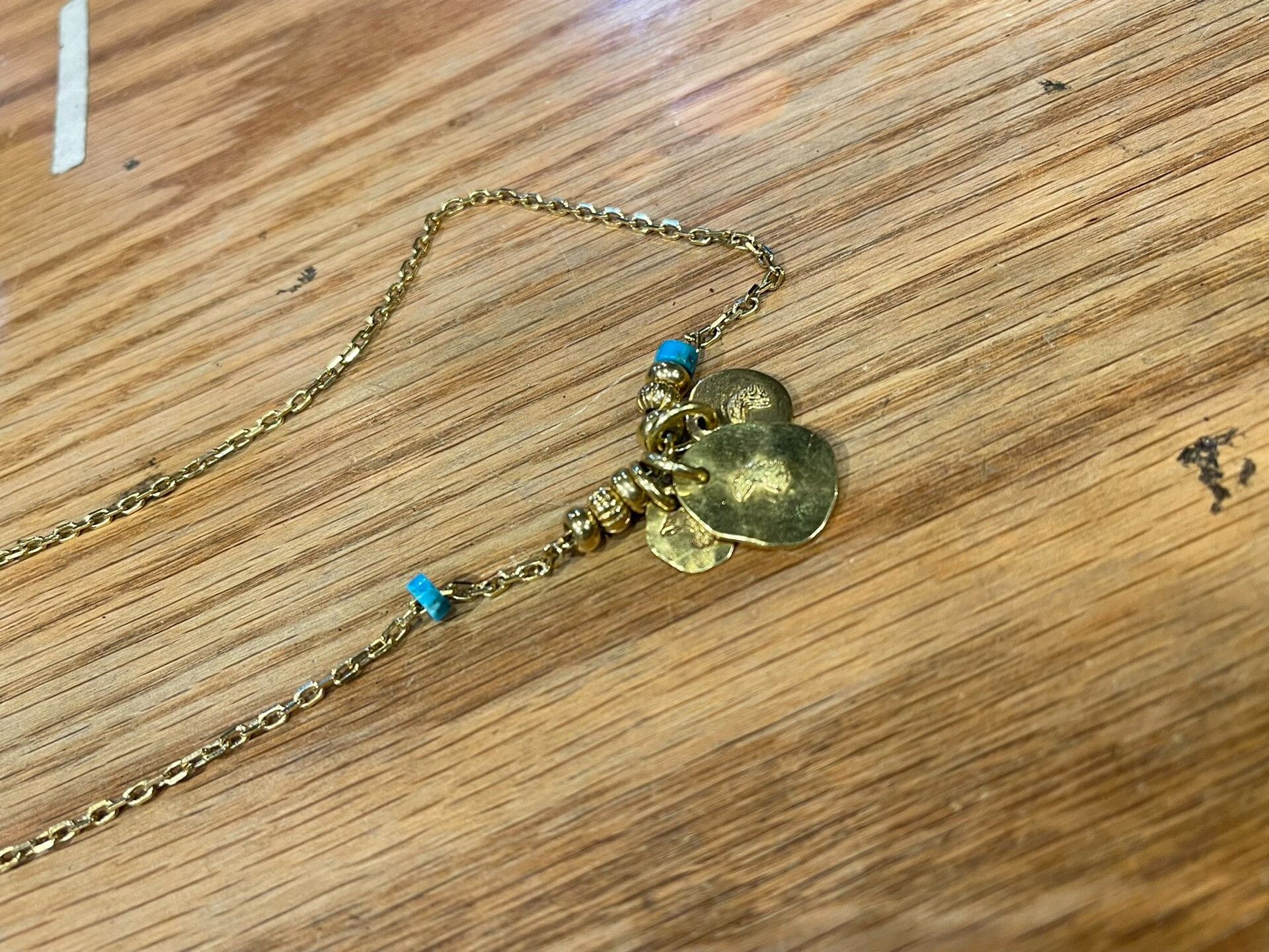 Larry Smith Larry Smith 18k Gold Disc Pendant Size ONE SIZE - 9 Thumbnail