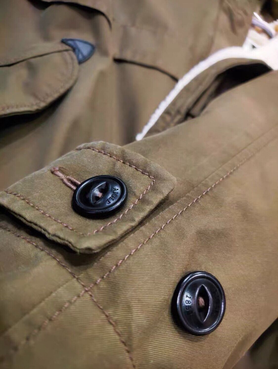 Aigle AIGLE Green Hooded Trench Coat Size S / US 4 / IT 40 - 8 Thumbnail
