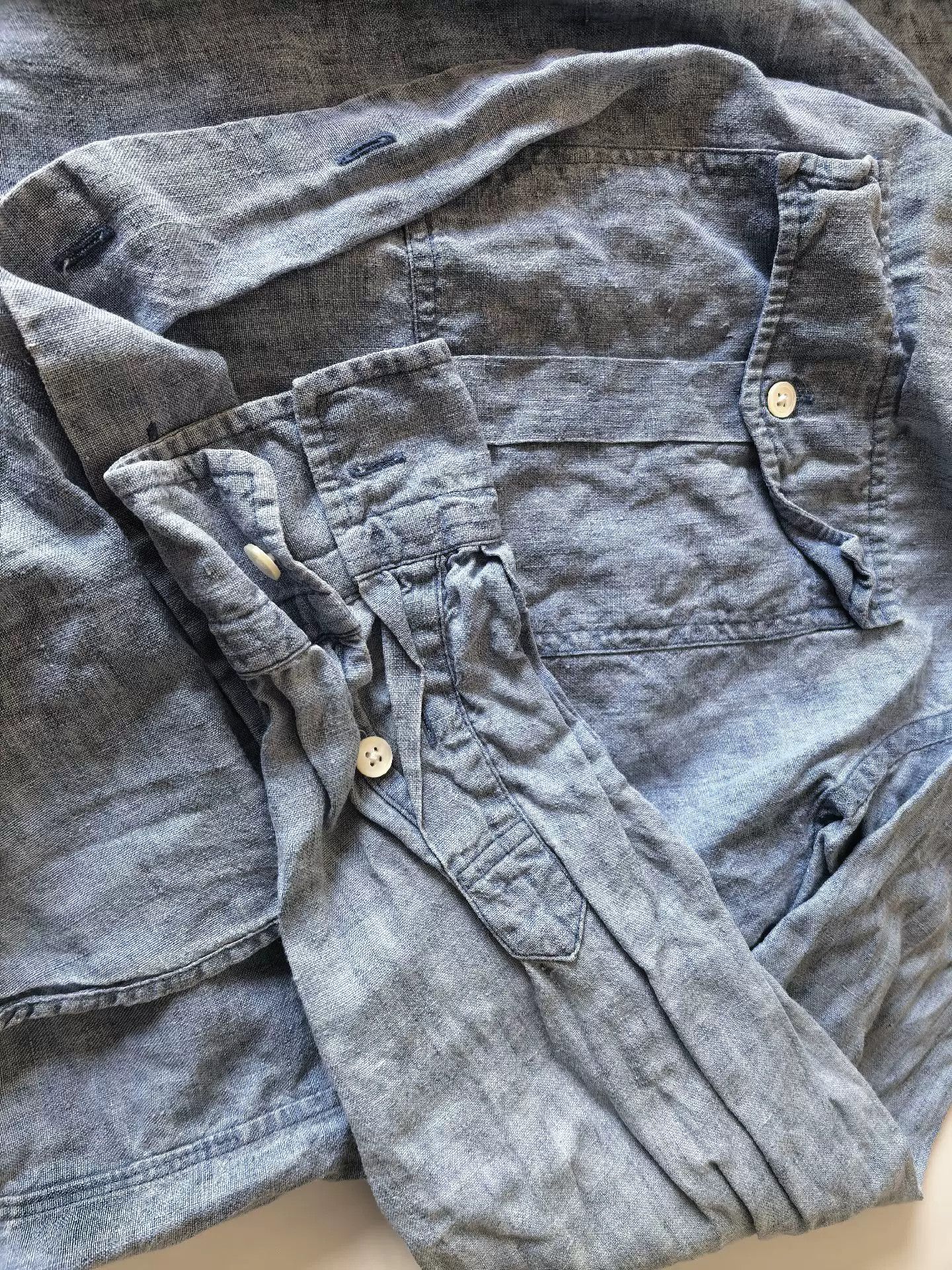 Porter Classic Porter Classic Roll Up Linen Shirt Size US M / EU 48-50 / 2 - 5 Thumbnail