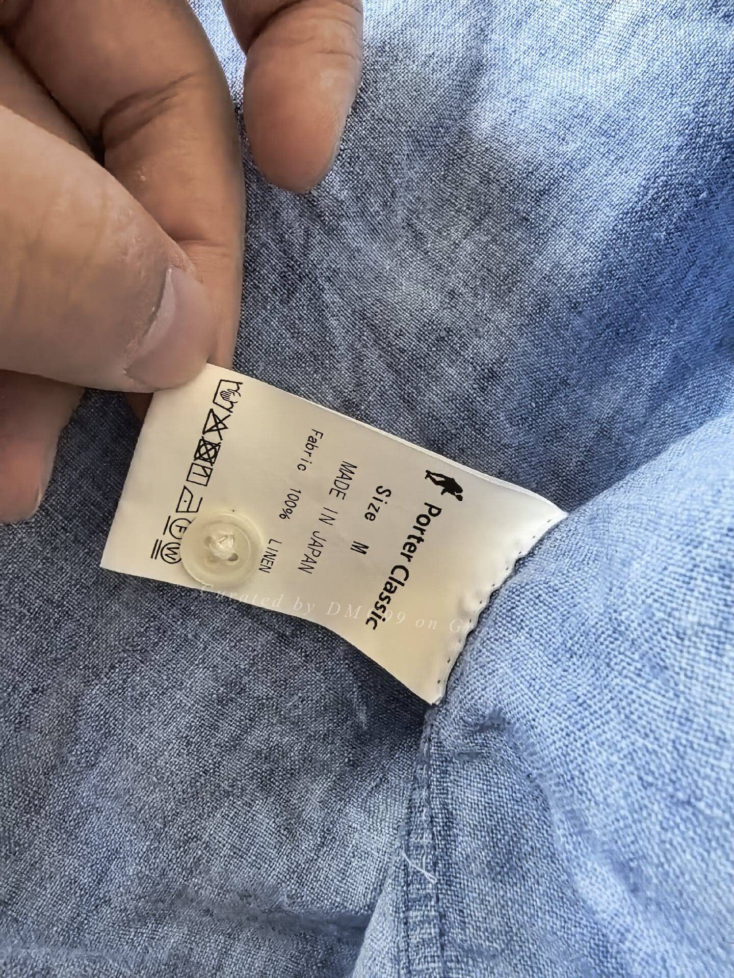 Porter Classic Porter Classic Roll Up Linen Shirt Size US M / EU 48-50 / 2 - 4 Thumbnail