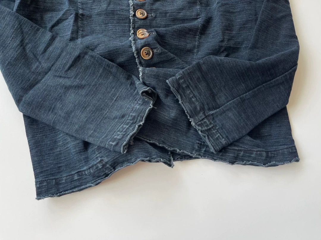 45rpm 45R Indigo Organic Cotton Cardigan Size S / US 4 / IT 40 - 6 Thumbnail