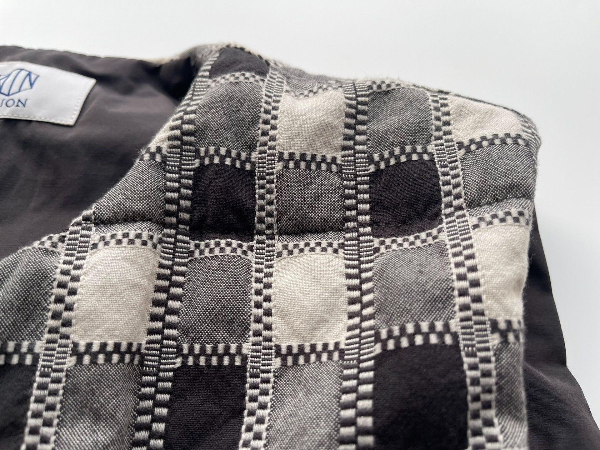 KUON Japanese Retro Checkered Padded Men's Vest Size US XL / EU 56 / 4 - 8 Thumbnail