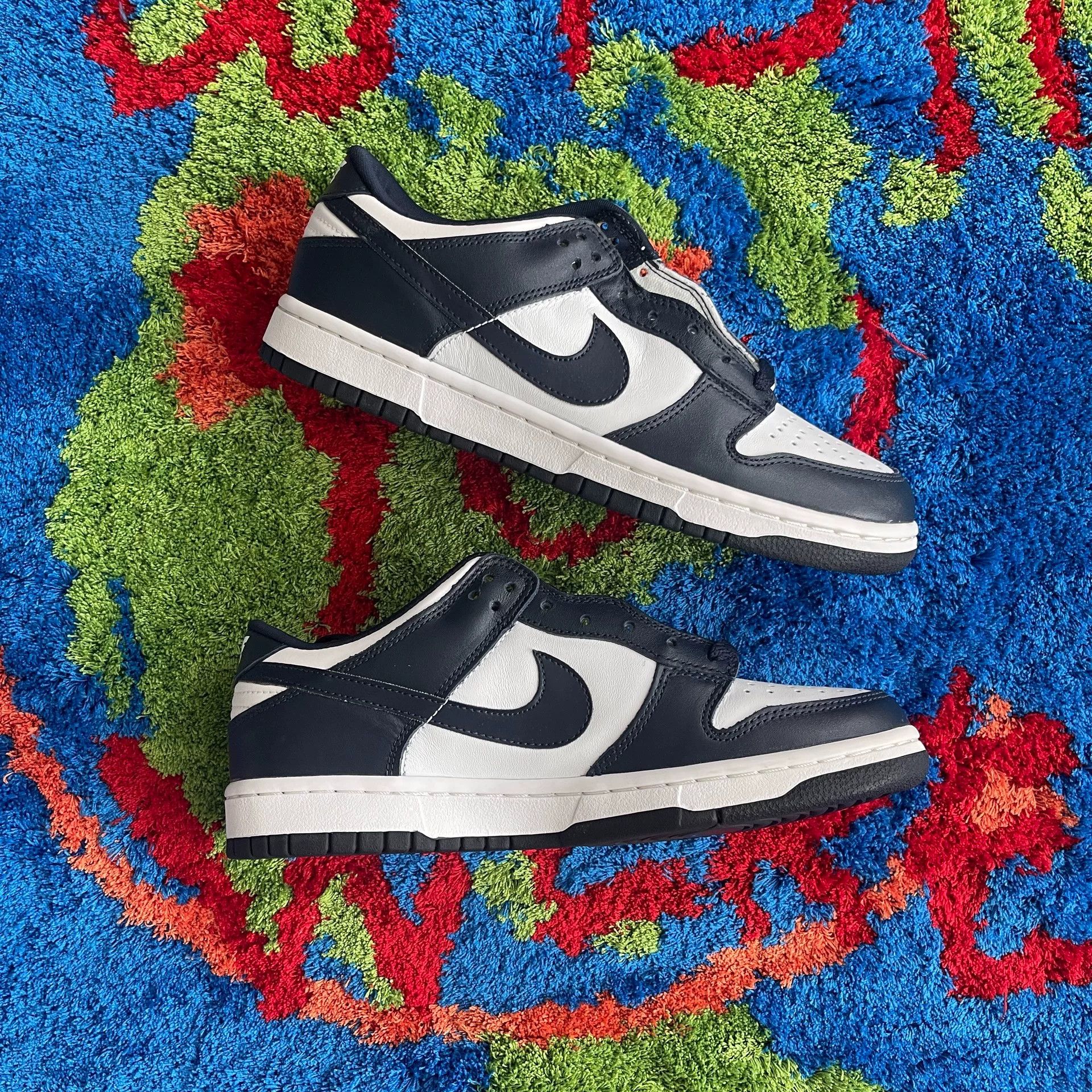 Nike Nike 1999 Vintage Dunk Low Obsidian/White Size US 8 / EU 41 - 5 Thumbnail
