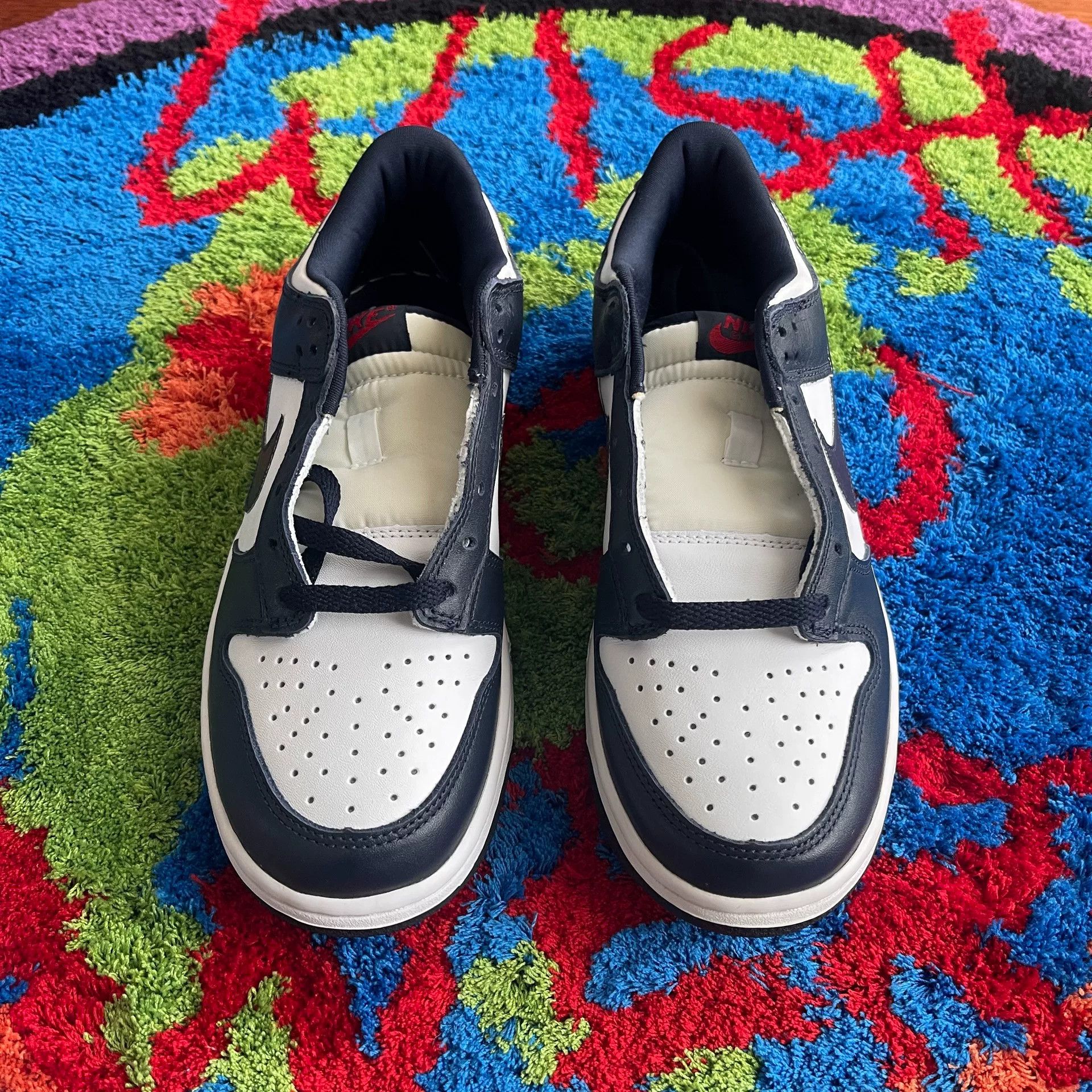 Nike Nike 1999 Vintage Dunk Low Obsidian/White Size US 8 / EU 41 - 3 Thumbnail