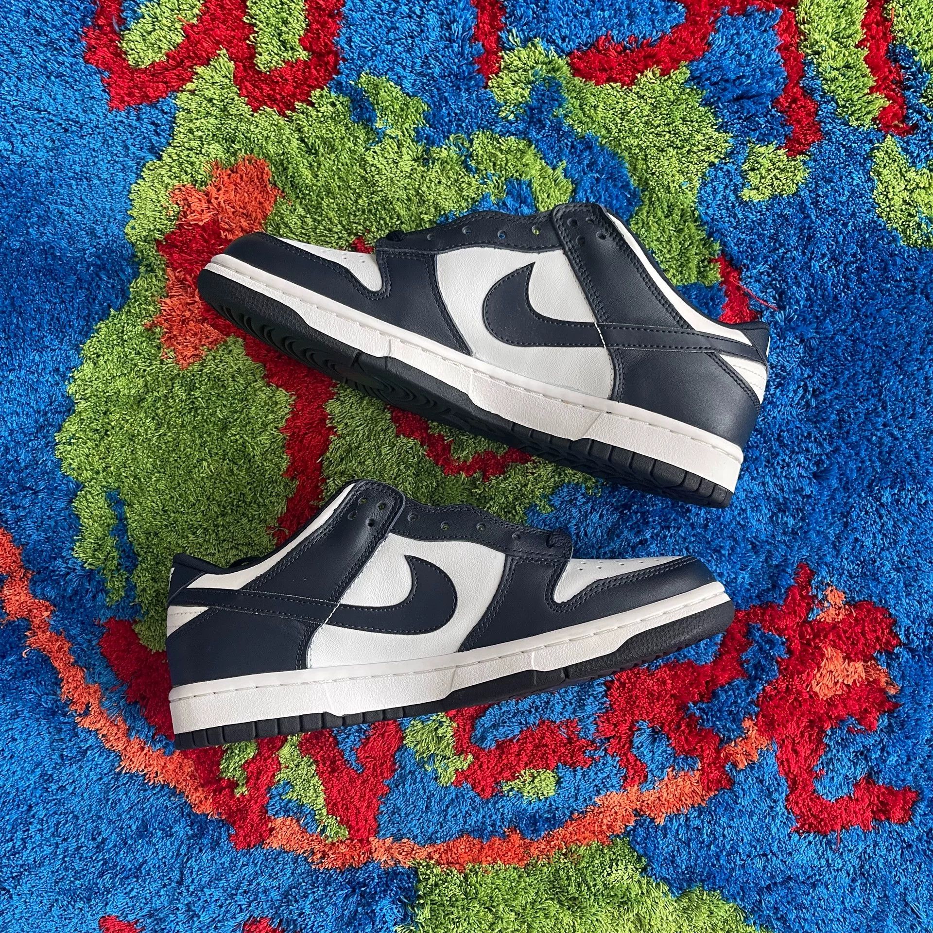Nike Nike 1999 Vintage Dunk Low Obsidian/White Size US 8 / EU 41 - 6 Thumbnail