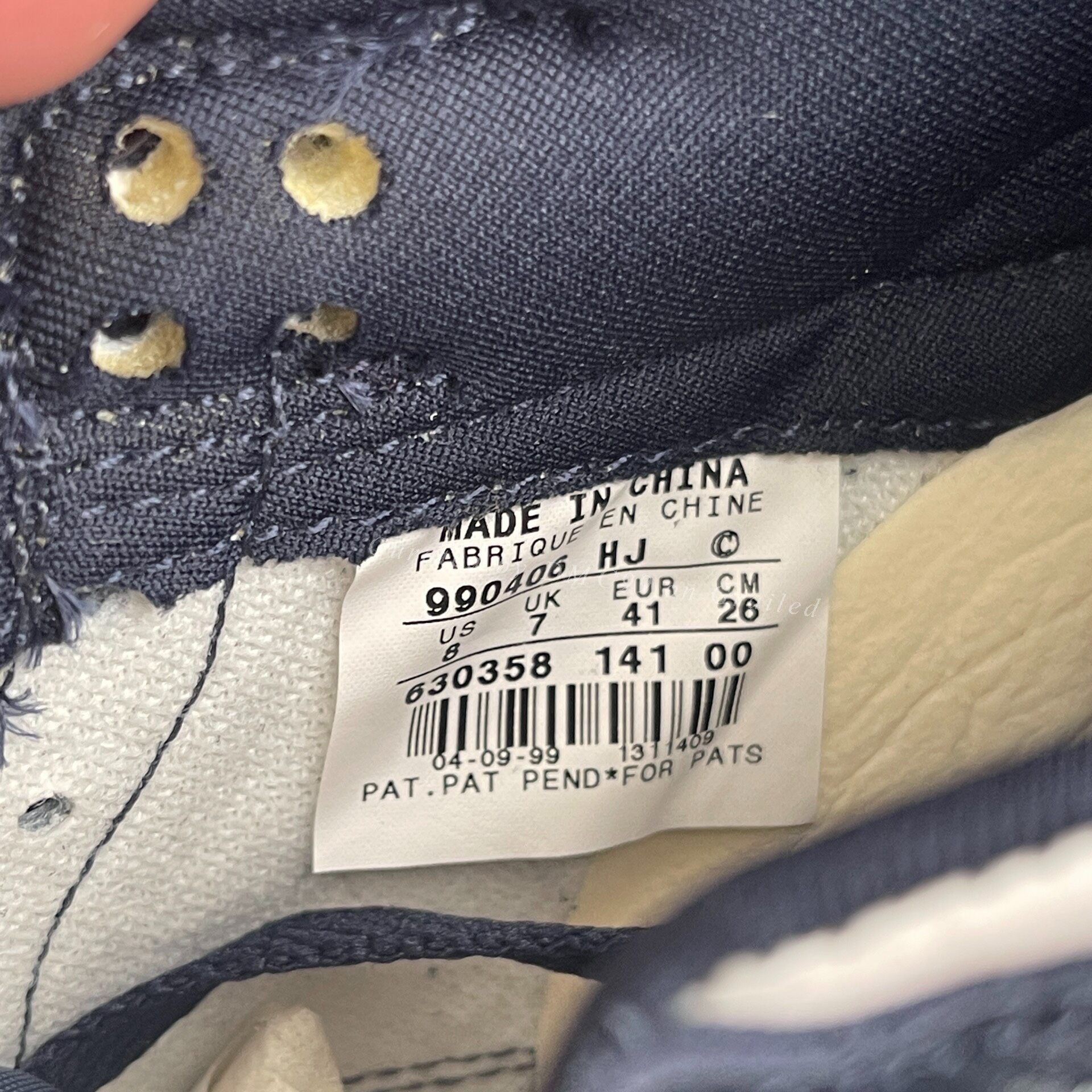 Nike Nike 1999 Vintage Dunk Low Obsidian/White Size US 8 / EU 41 - 7 Thumbnail