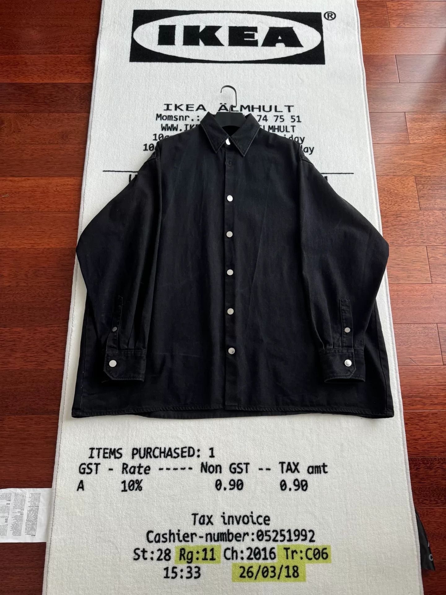 Raf Simons Raf Simons SS18 Oversized Shirt Jacket Size US S / EU 44-46 / 1 - 2 Thumbnail