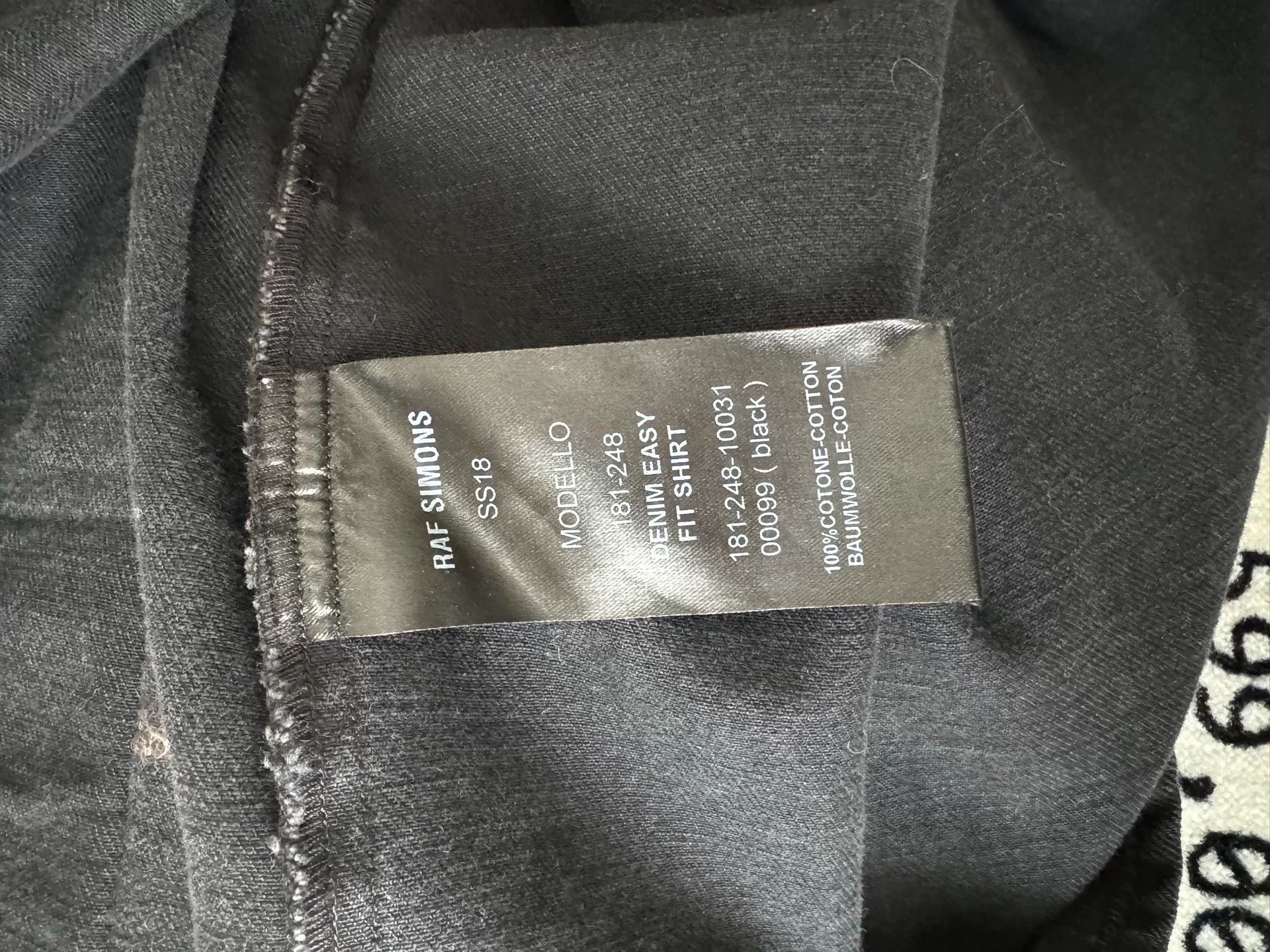 Raf Simons Raf Simons SS18 Oversized Shirt Jacket Size US S / EU 44-46 / 1 - 8 Thumbnail