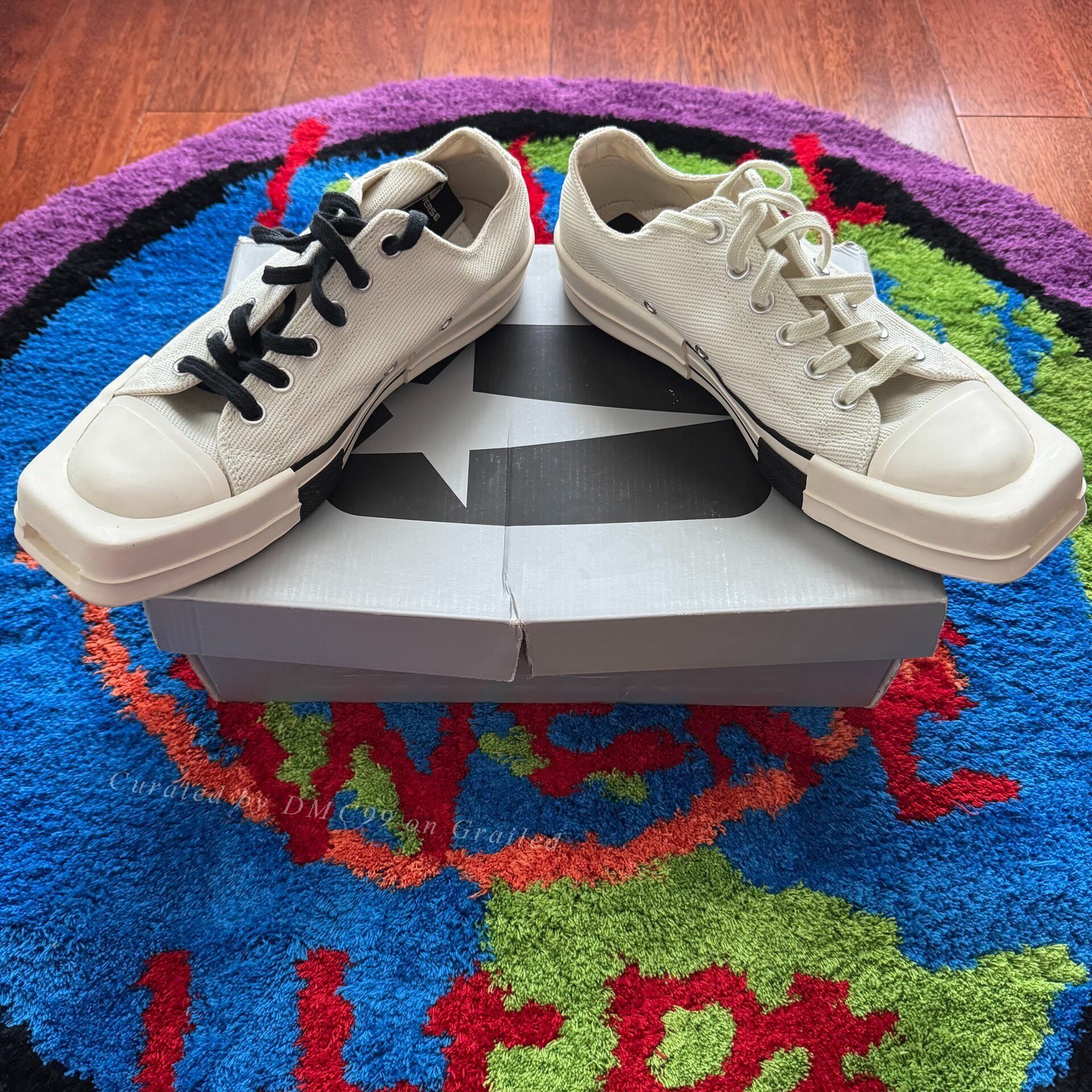 Rick Owens Drkshdw Rick Owens Drkshdw x Converse All Star Size US 8 / EU 41 - 4 Thumbnail