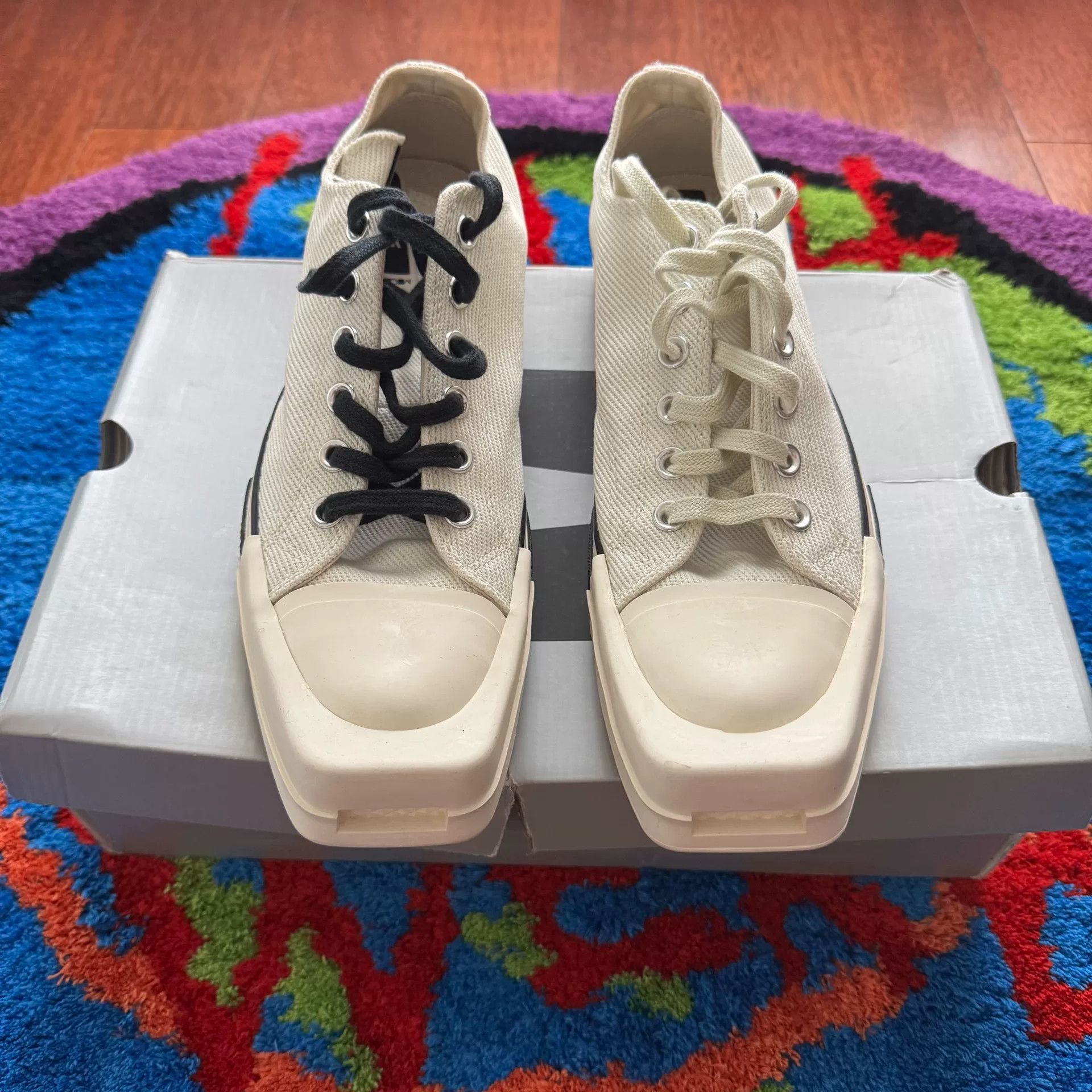 Rick Owens Drkshdw Rick Owens Drkshdw x Converse All Star Size US 8 / EU 41 - 3 Thumbnail