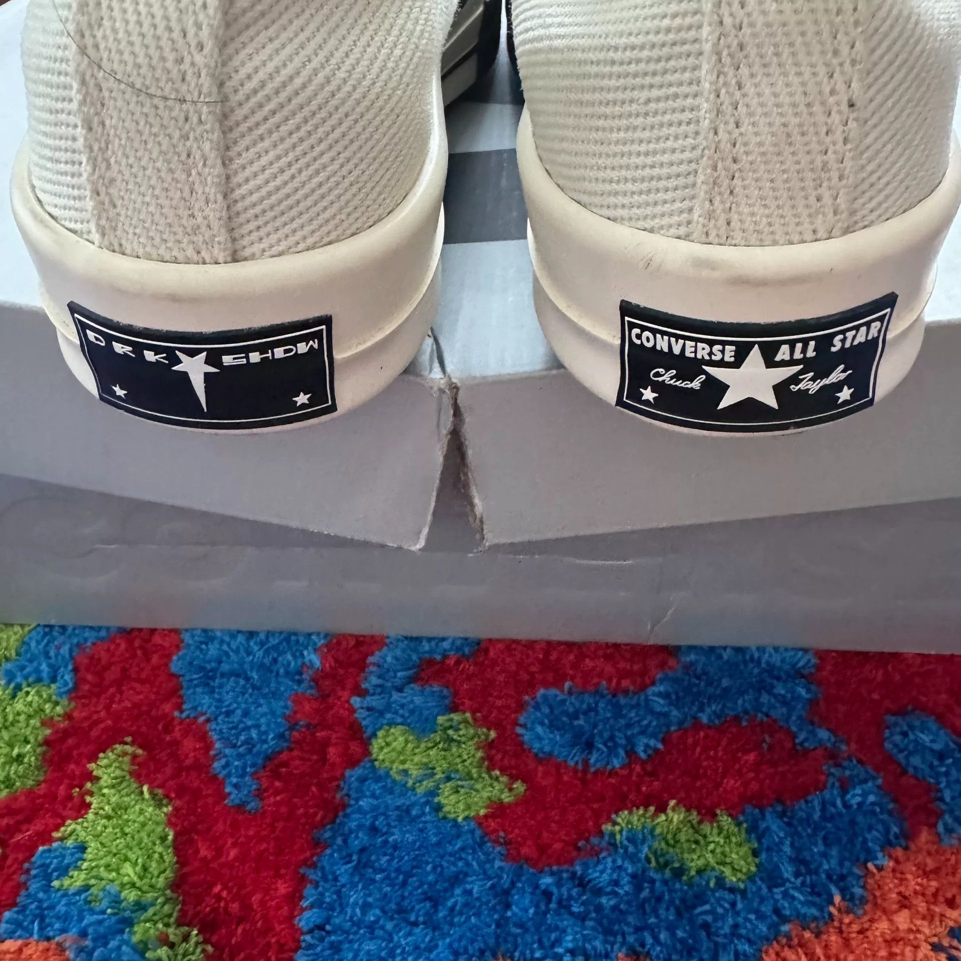 Rick Owens Drkshdw Rick Owens Drkshdw x Converse All Star Size US 8 / EU 41 - 7 Thumbnail