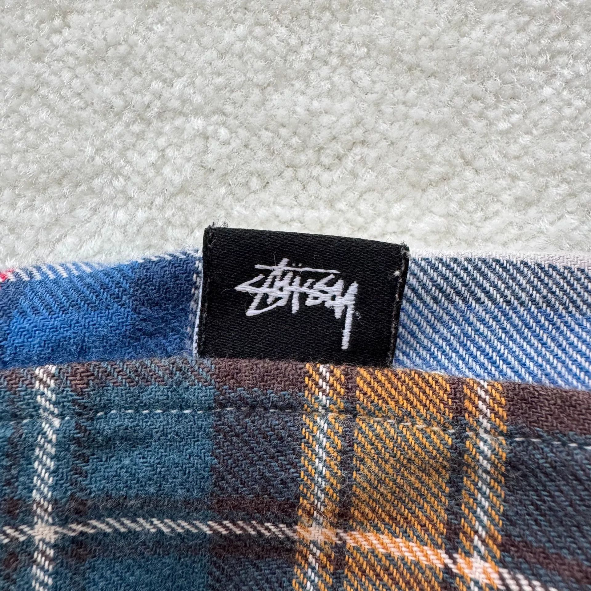Stussy Stussy Vintage Patchwork Flannel Shirt Size US S / EU 44-46 / 1 - 7 Thumbnail