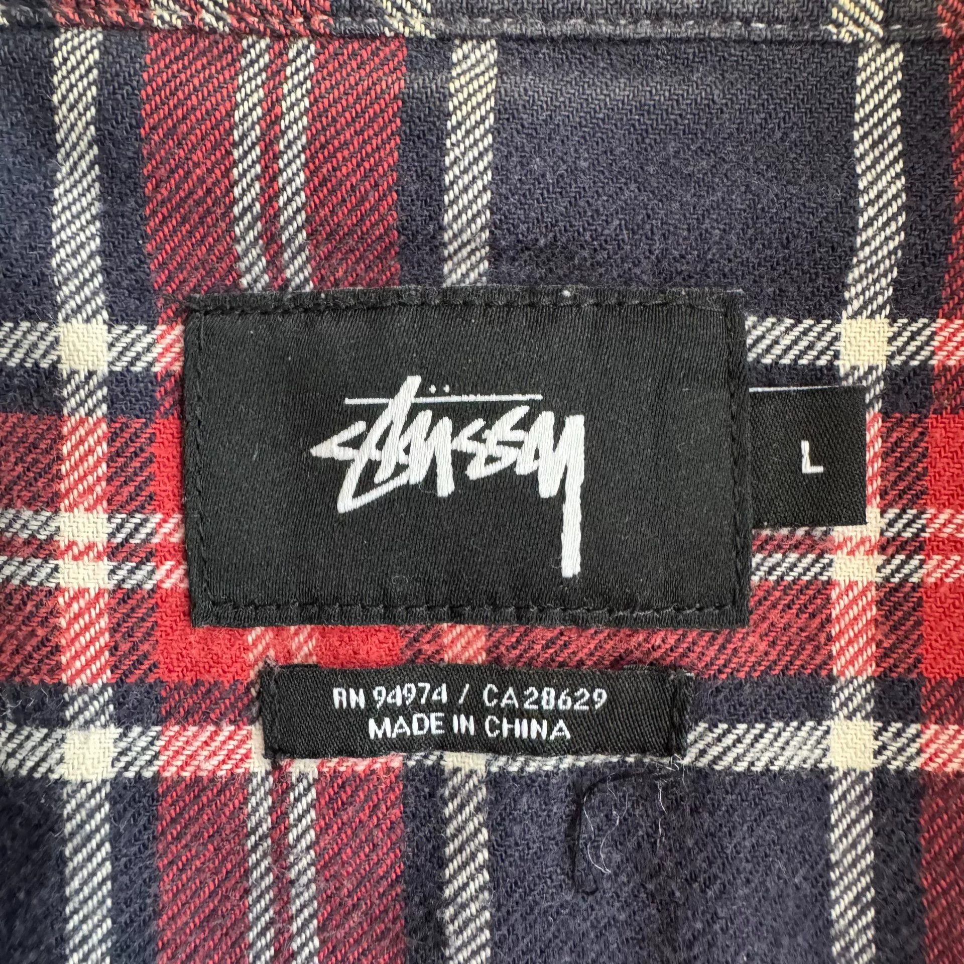 Stussy Stussy Vintage Patchwork Flannel Shirt Size US S / EU 44-46 / 1 - 6 Thumbnail