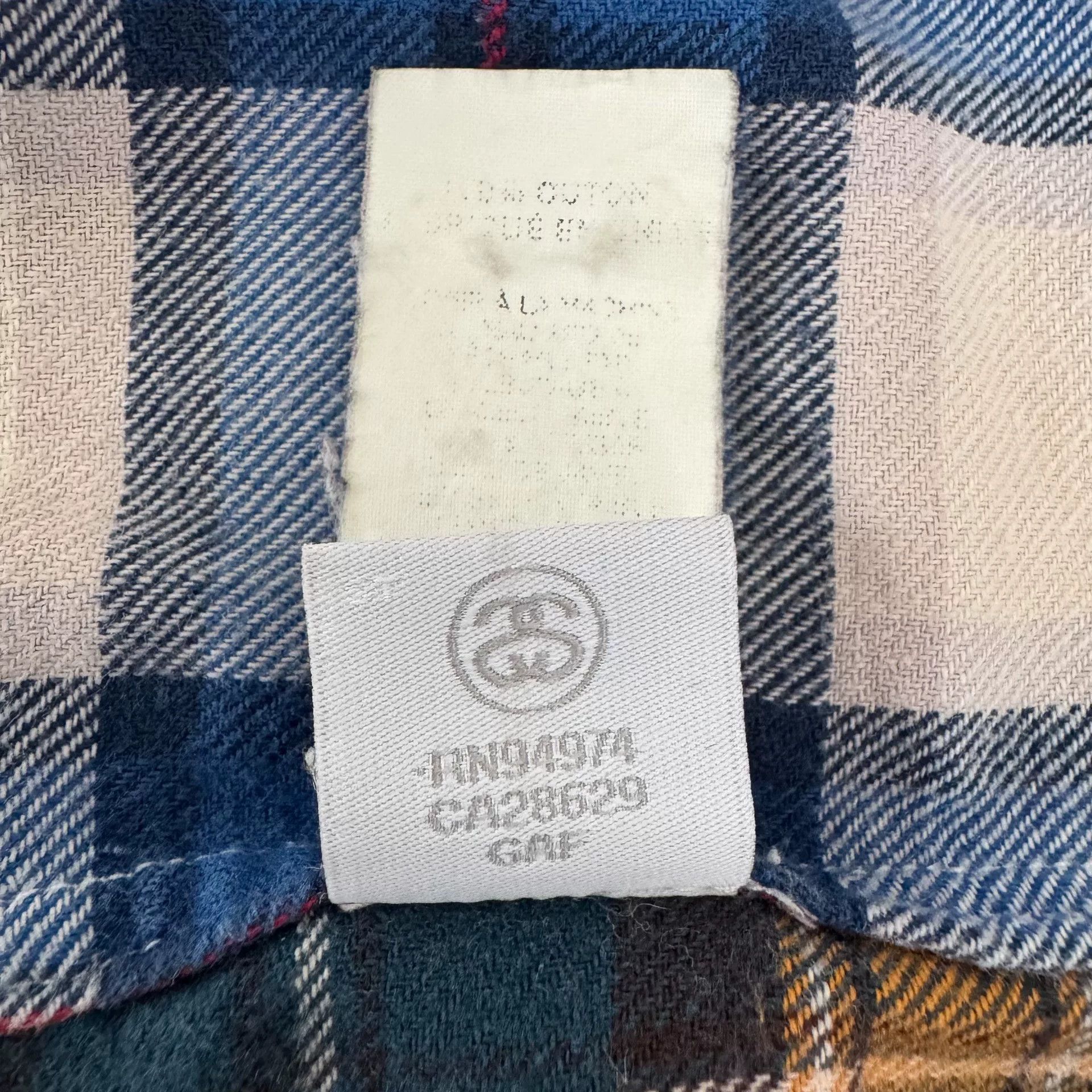 Stussy Stussy Vintage Patchwork Flannel Shirt Size US S / EU 44-46 / 1 - 9 Thumbnail
