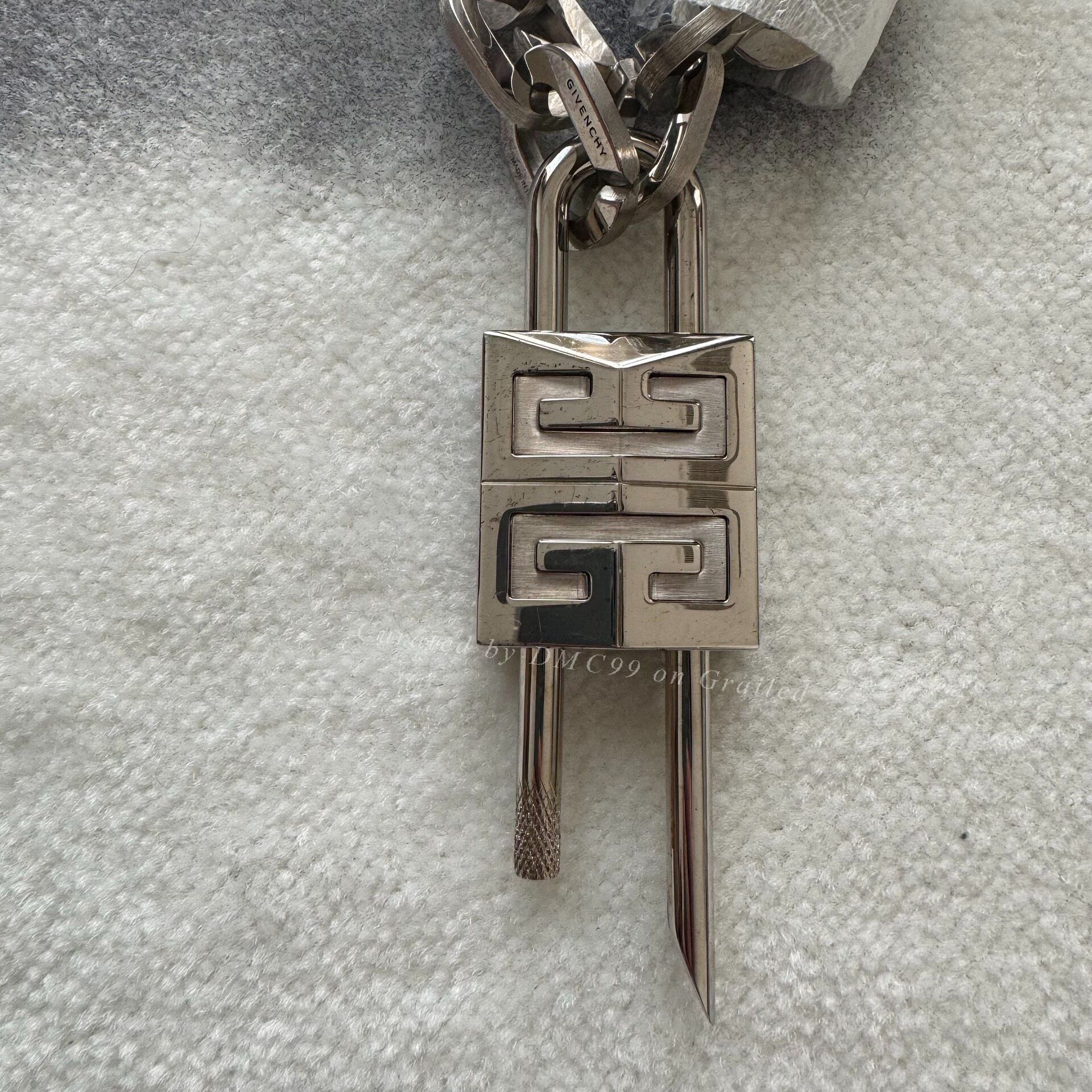 Givenchy Givenchy FW21 Original Padlock Necklace Size ONE SIZE - 6 Thumbnail