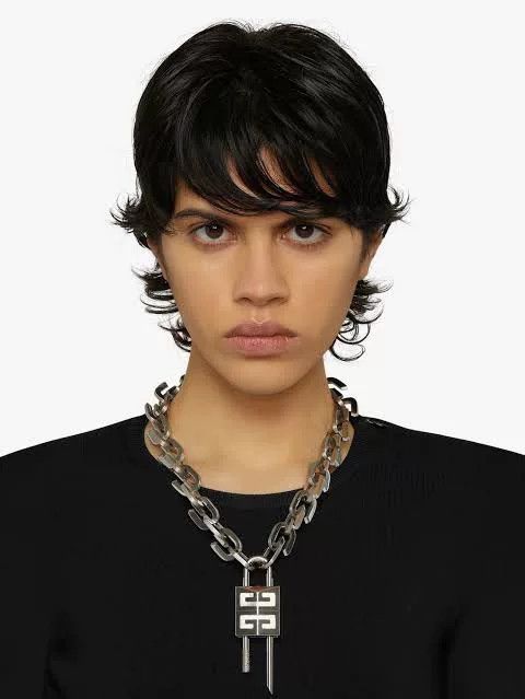 Givenchy Givenchy FW21 Original Padlock Necklace Size ONE SIZE - 2 Thumbnail