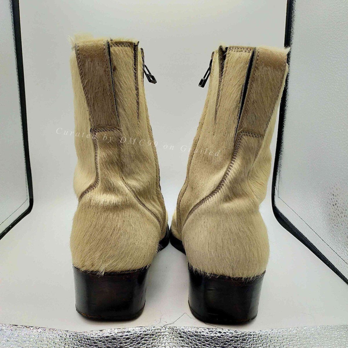 Other Hiromu Takahara Fur Leather Boots Size US 8.5 / EU 41-42 - 2 Thumbnail