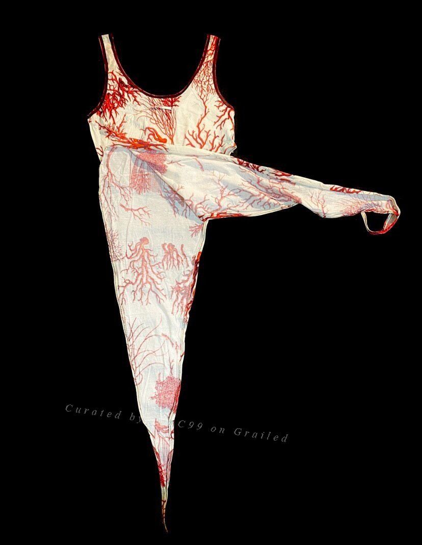 Jean Paul Gaultier Jean Paul Gaultier 90s Vascular Tank Top Size S / US 4 / IT 40 - 3 Thumbnail
