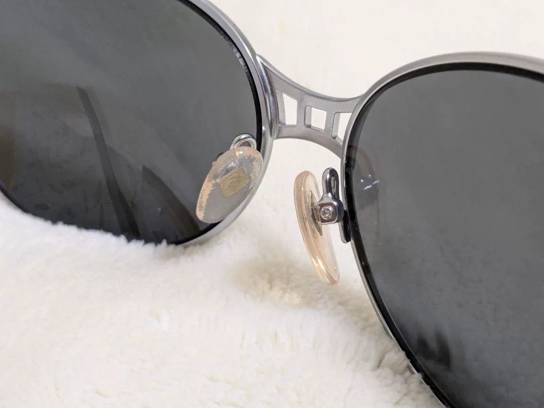 Jean Paul Gaultier Jean Paul Gaultier 90s Silver Sunglasses Size ONE SIZE - 6 Thumbnail