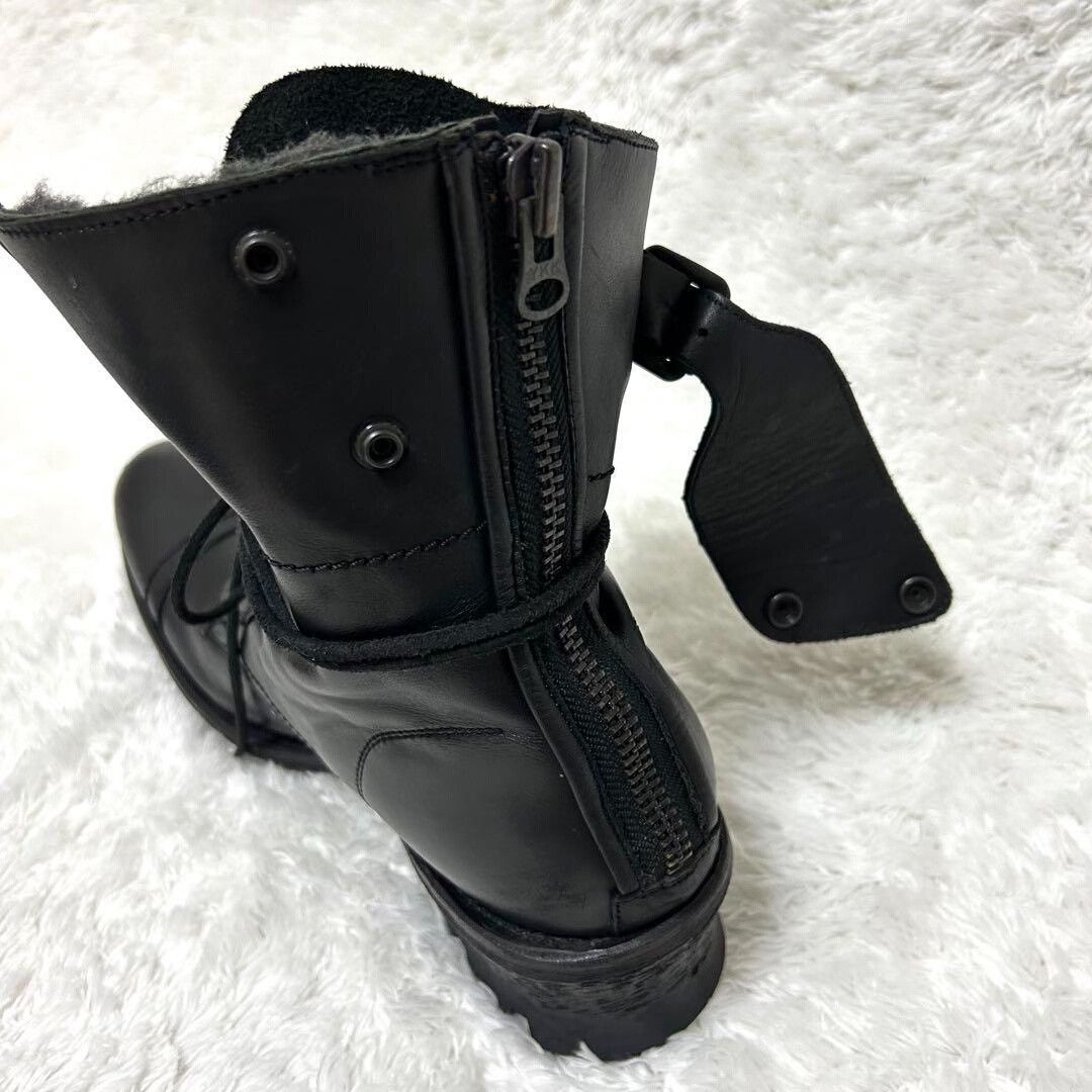 Other alfredoBANNISTER Strap Mid-Calf Fur Boots Size US 9 / EU 42 - 7 Thumbnail
