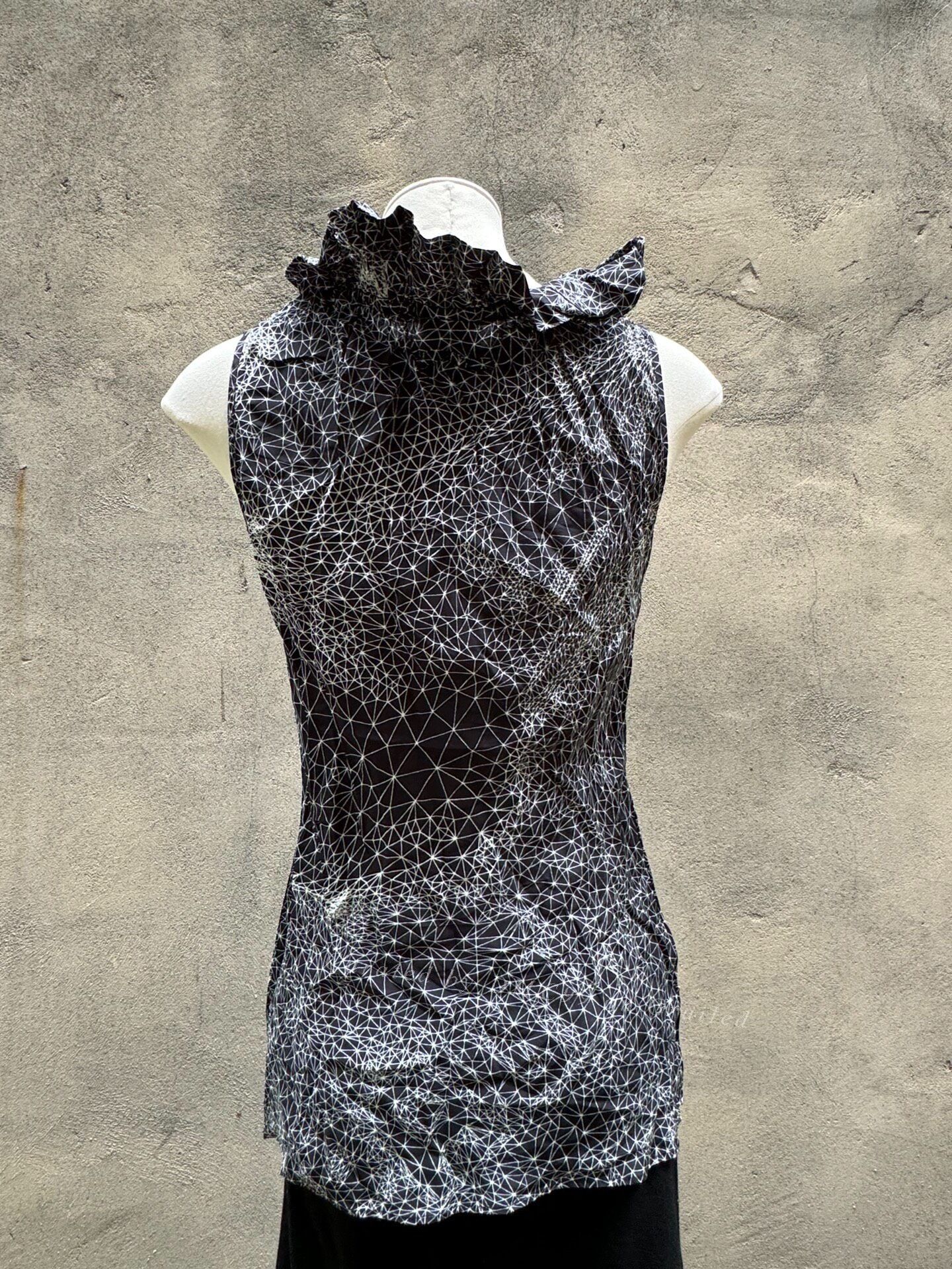 Jean Paul Gaultier 1990s Jean Paul Gaultier Psychedelic Mesh Top Size S / US 4 / IT 40 - 2 Thumbnail