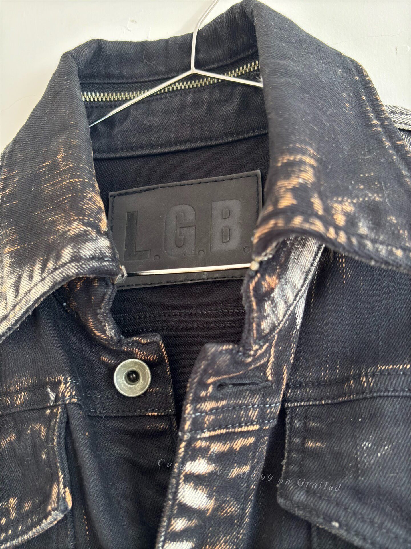 DEN IM by SIKI IM L.G.B Washed Denim Grunge Jacket Size US M / EU 48-50 / 2 - 6 Thumbnail