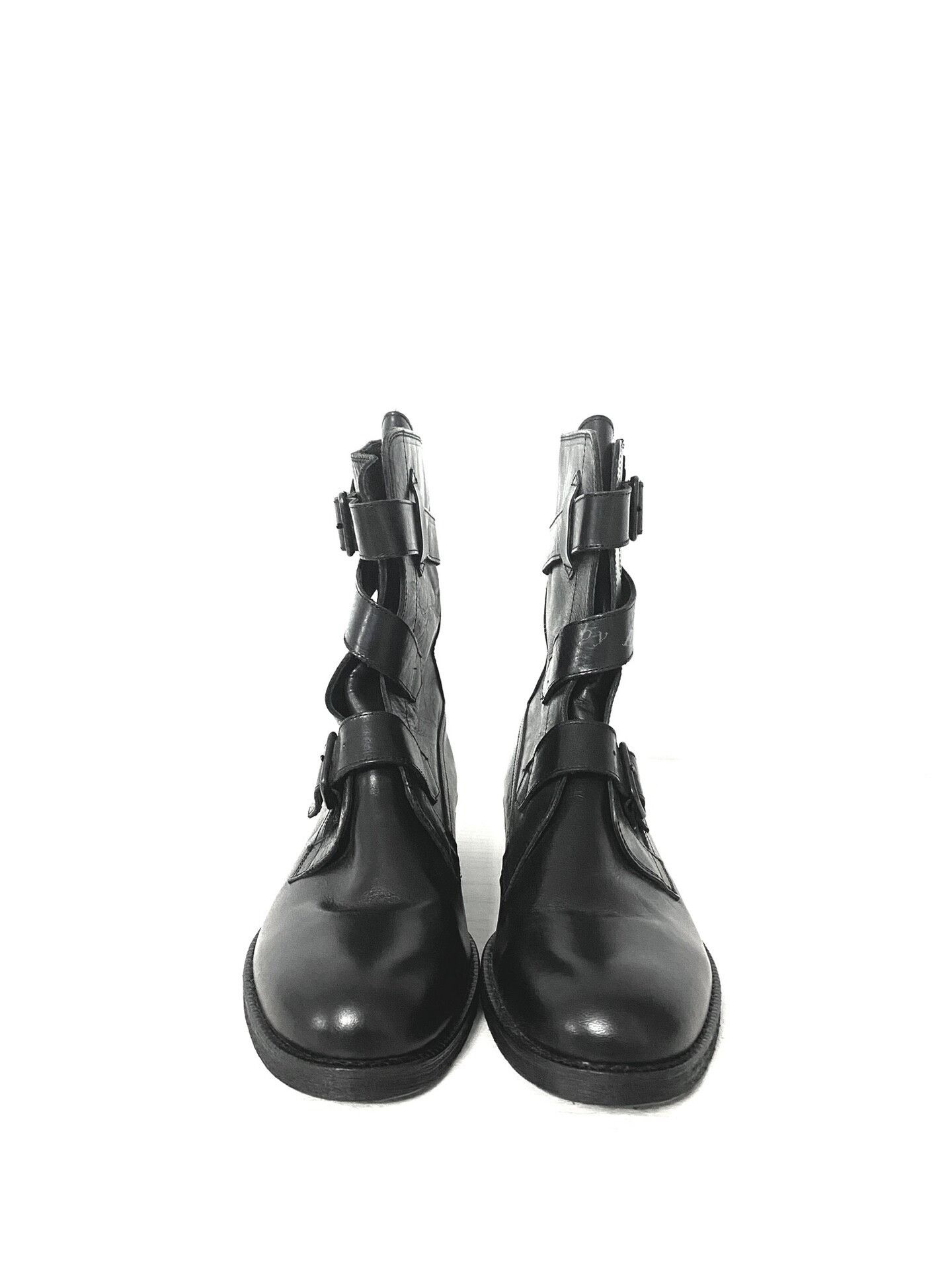 Yohji Yamamoto Yohji Yamamoto Leather Boots Size US 5.5 / IT 35.5 - 4 Thumbnail