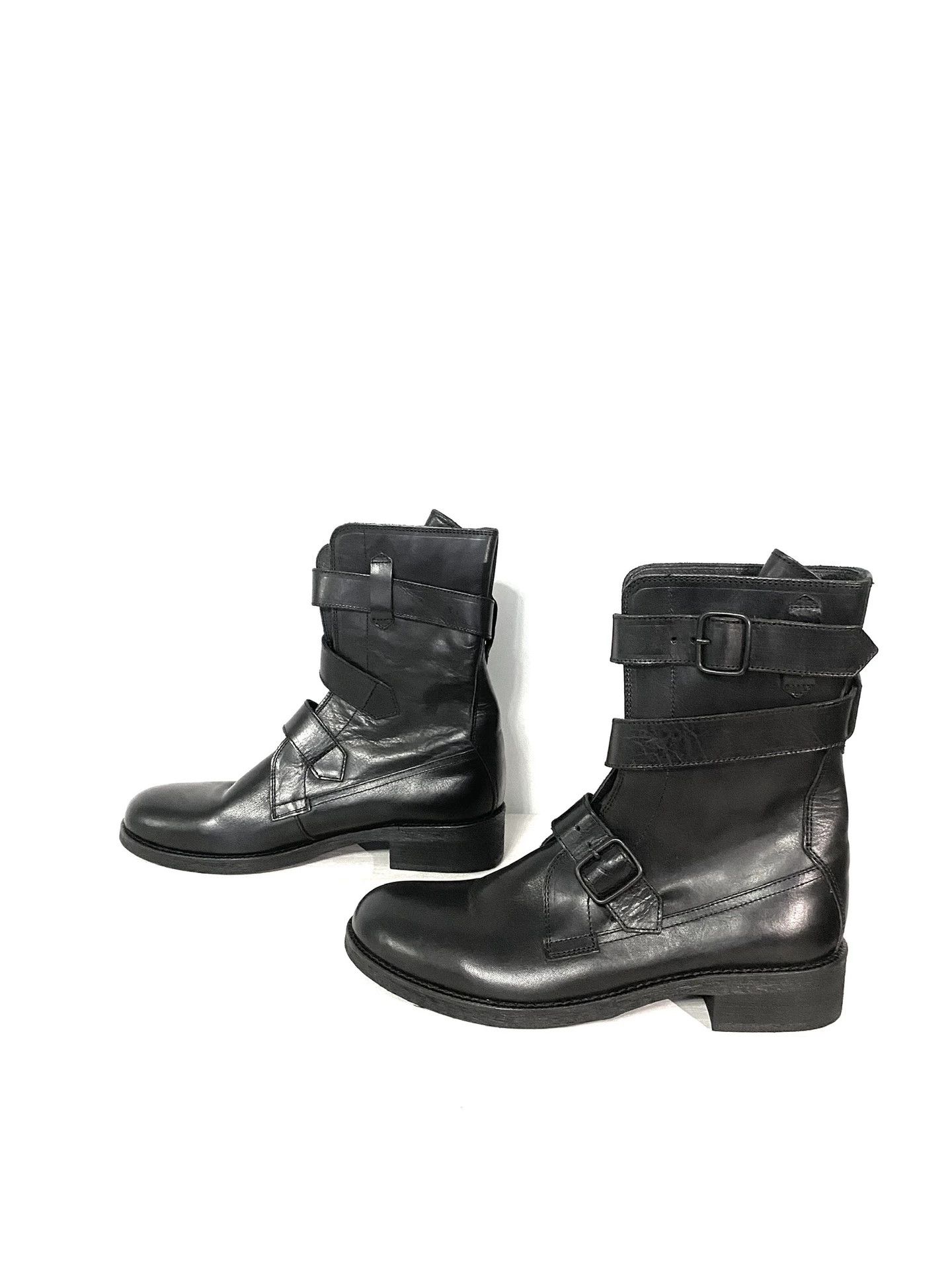 Yohji Yamamoto Yohji Yamamoto Leather Boots Size US 5.5 / IT 35.5 - 2 Thumbnail