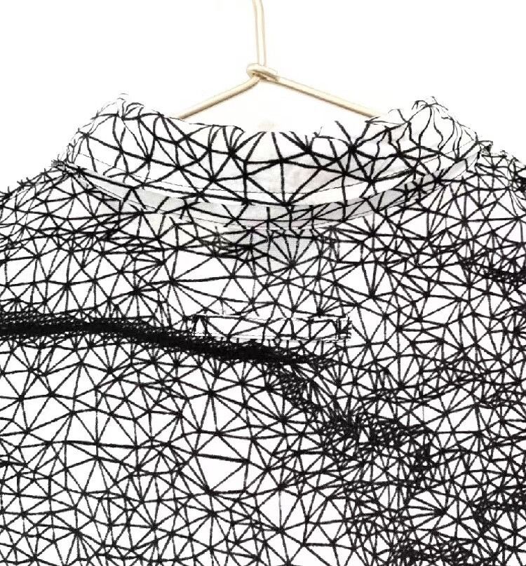 Jean Paul Gaultier 2001ss Jean Paul Gaultier 3D Mesh Shirt Size US M / EU 48-50 / 2 - 7 Thumbnail