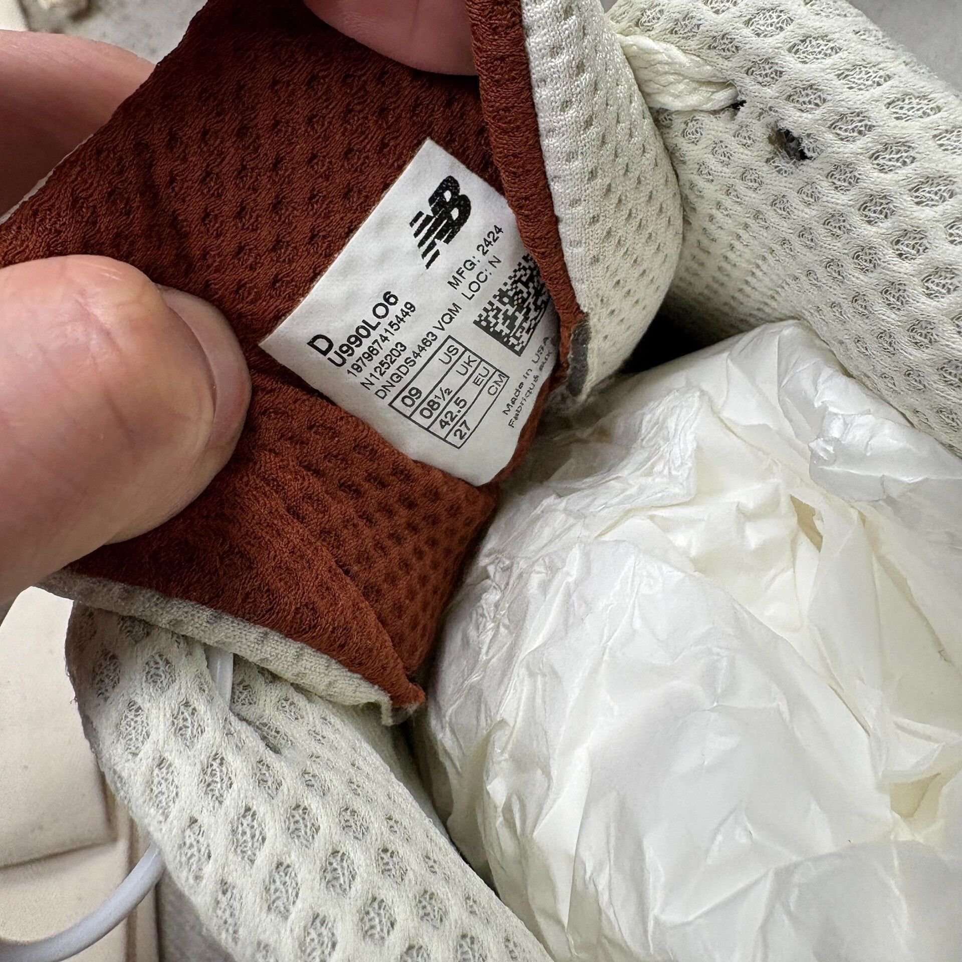 New Balance Loro Piana x New Balance 990 V6 Size US 9.5 / EU 42-43 - 6 Thumbnail