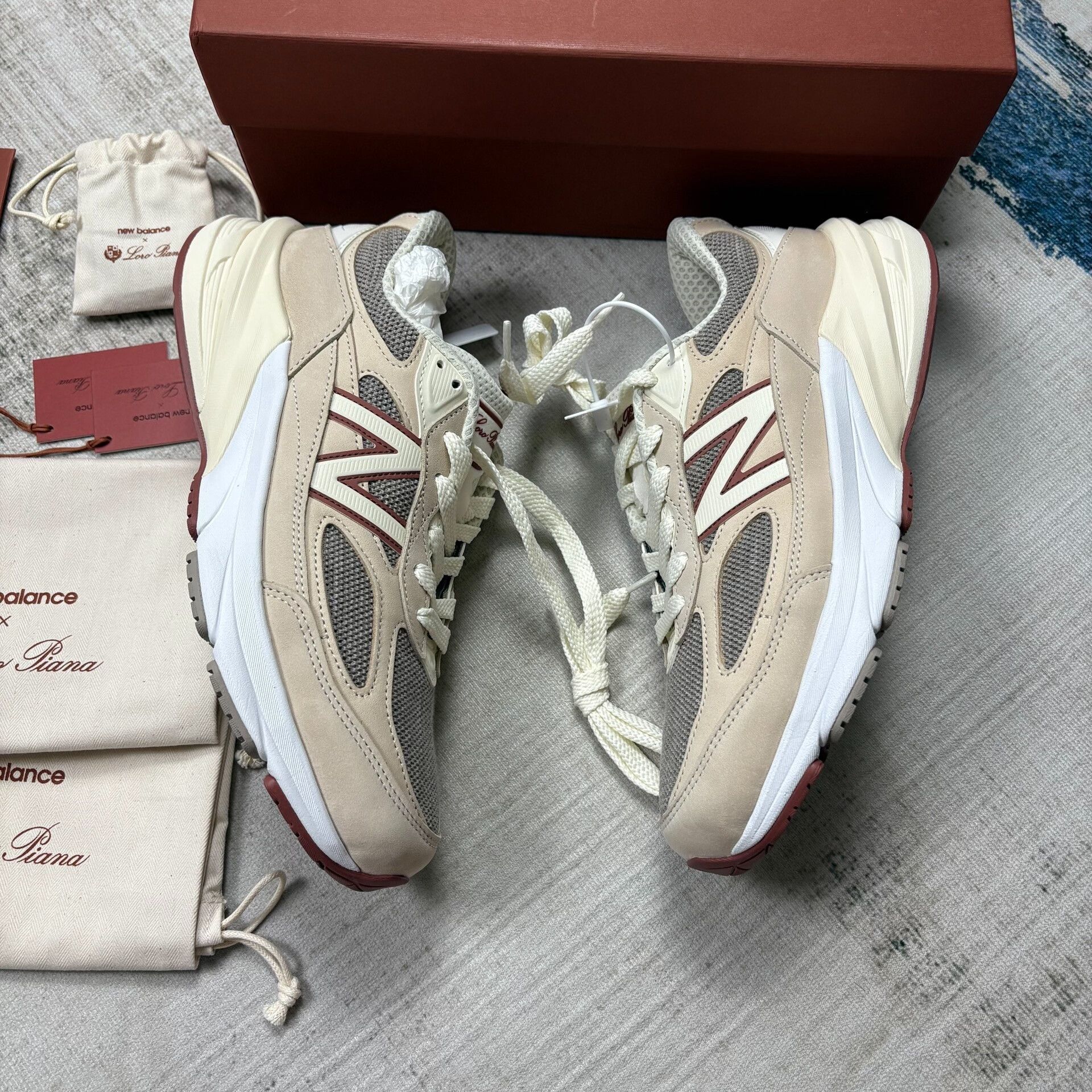 New Balance Loro Piana x New Balance 990 V6 Size US 9.5 / EU 42-43 - 3 Thumbnail