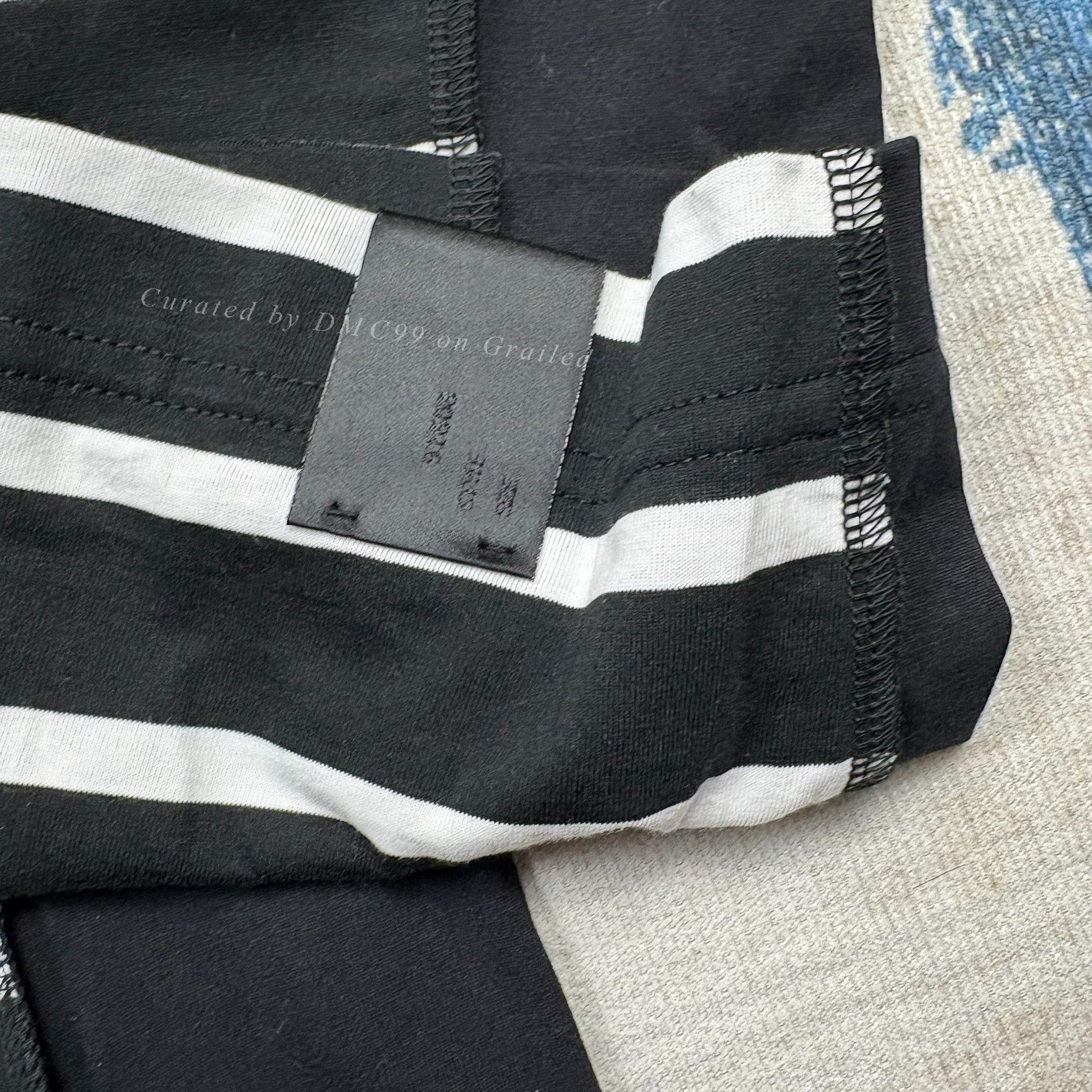 N.Hoolywood N.HOOLYWOOD Striped Long Sleeve T-Shirt Size US M / EU 48-50 / 2 - 5 Thumbnail