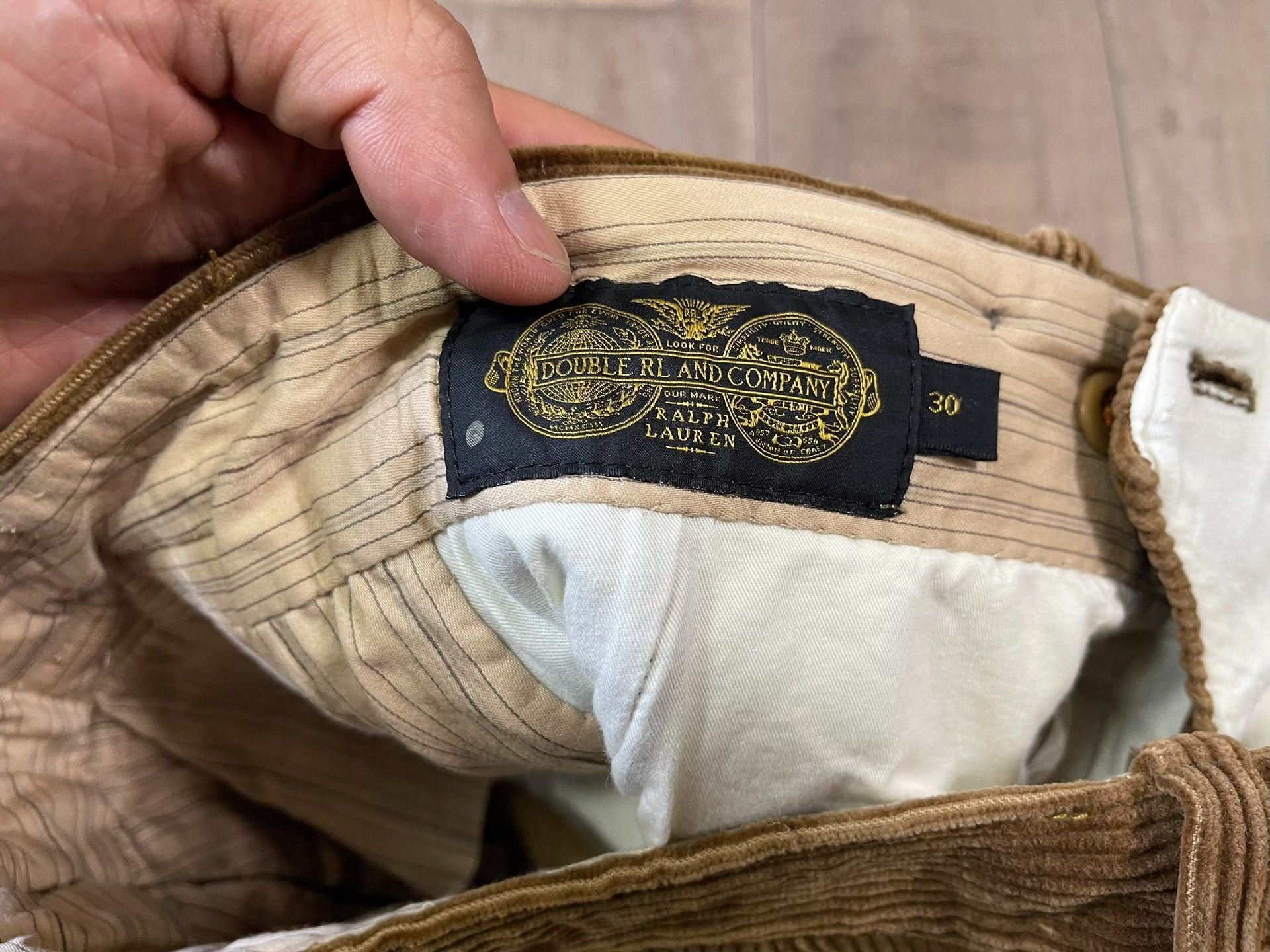 RRL Ralph Lauren RRL Ralph Lauren Corduroy Work Pants Size US 34 / EU 50 - 5 Thumbnail