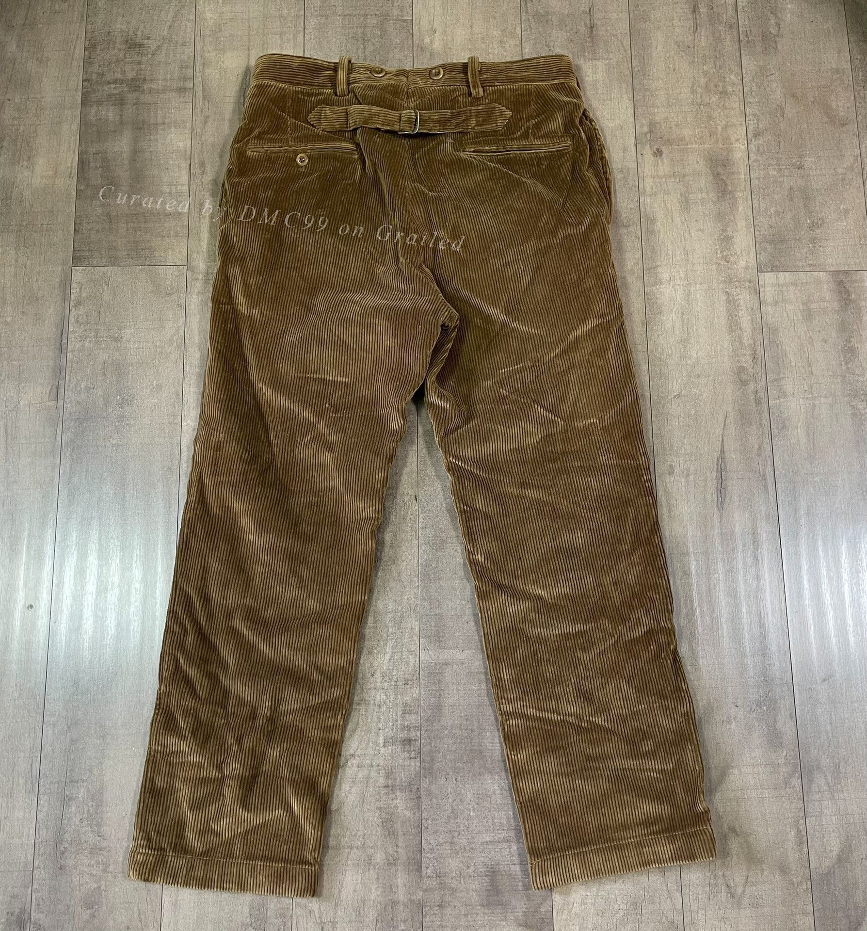 RRL Ralph Lauren RRL Ralph Lauren Corduroy Work Pants Size US 34 / EU 50 - 3 Thumbnail