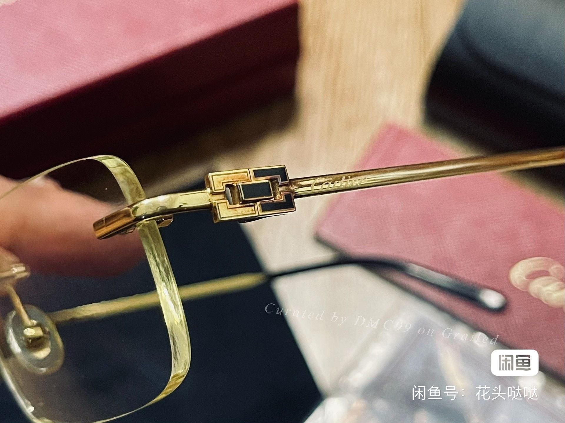Cartier Cartier Classic 18k Gold Rimless Men's Glasses Size ONE SIZE - 5 Thumbnail